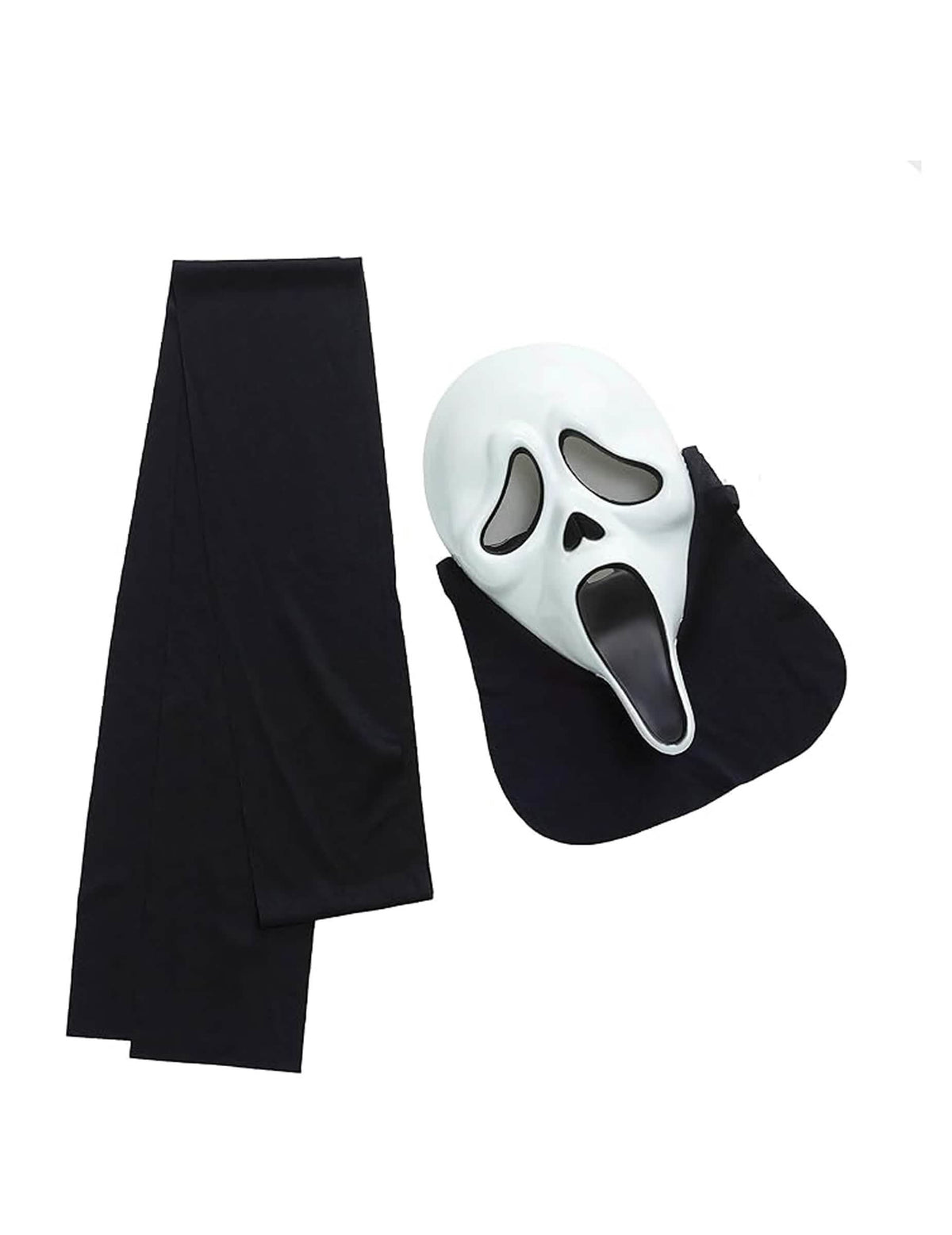 Maska a pásek z látky kostýmu Scream™