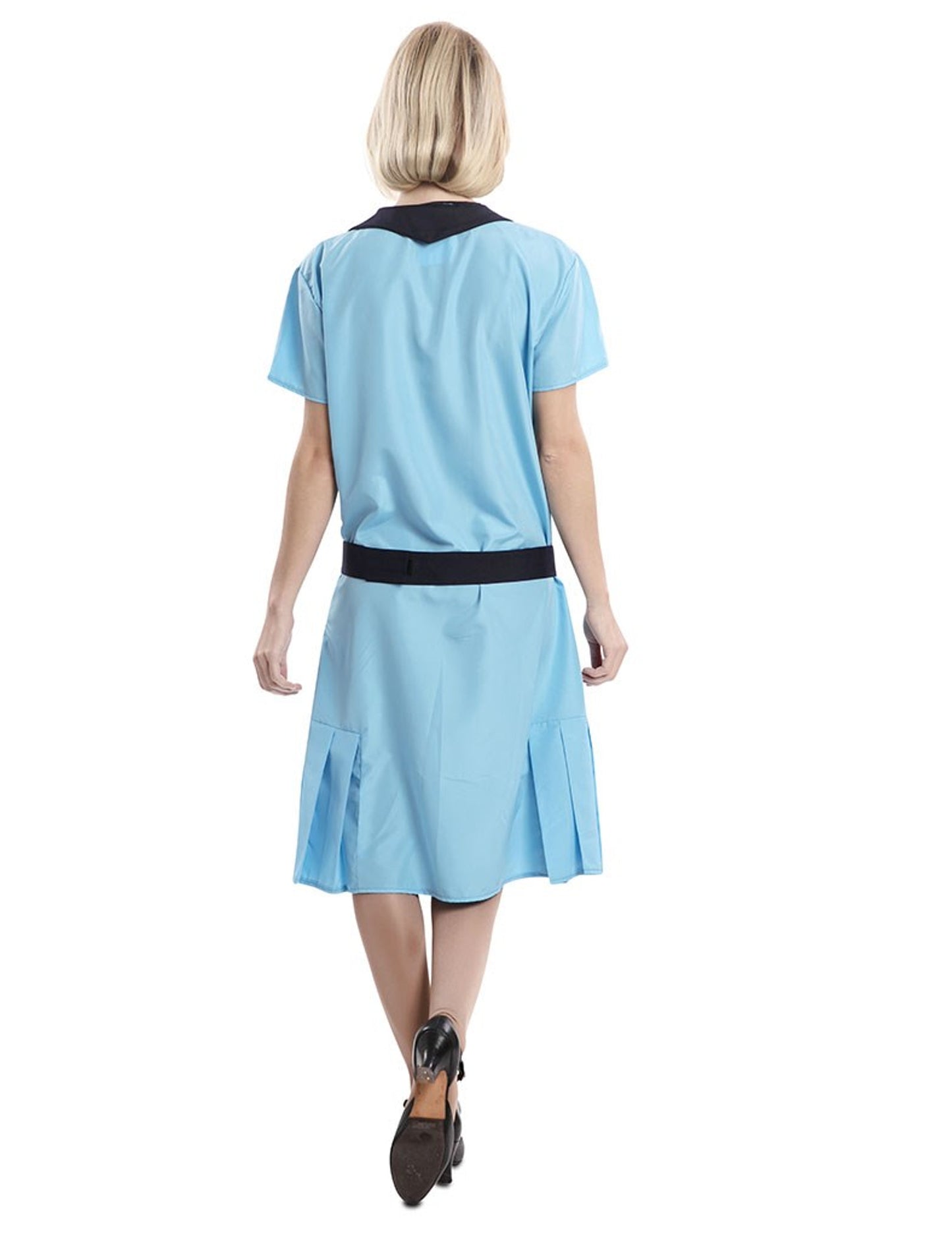 Dámský kostým sekretářky z 50. let