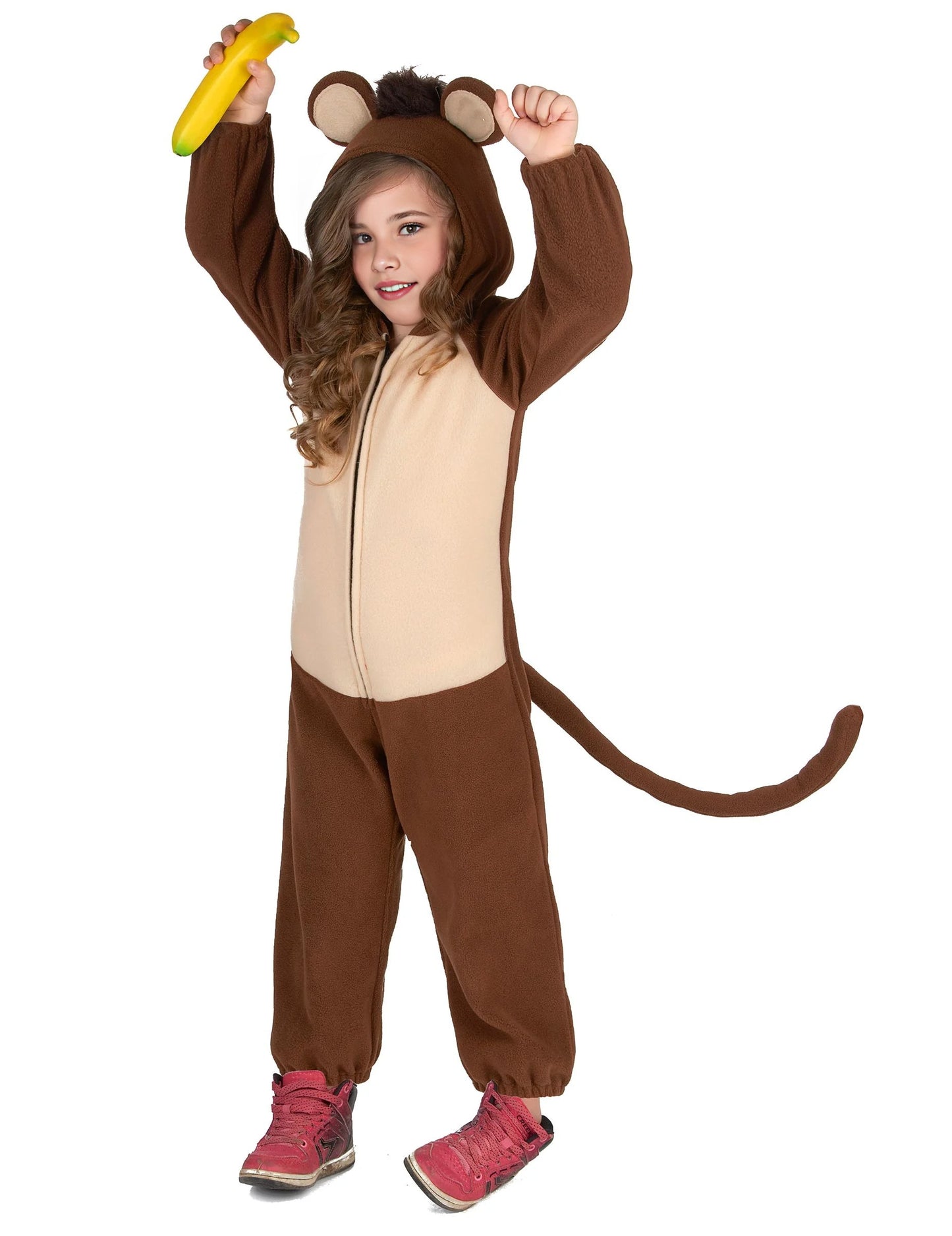 Dětský kostým opice s ocasem