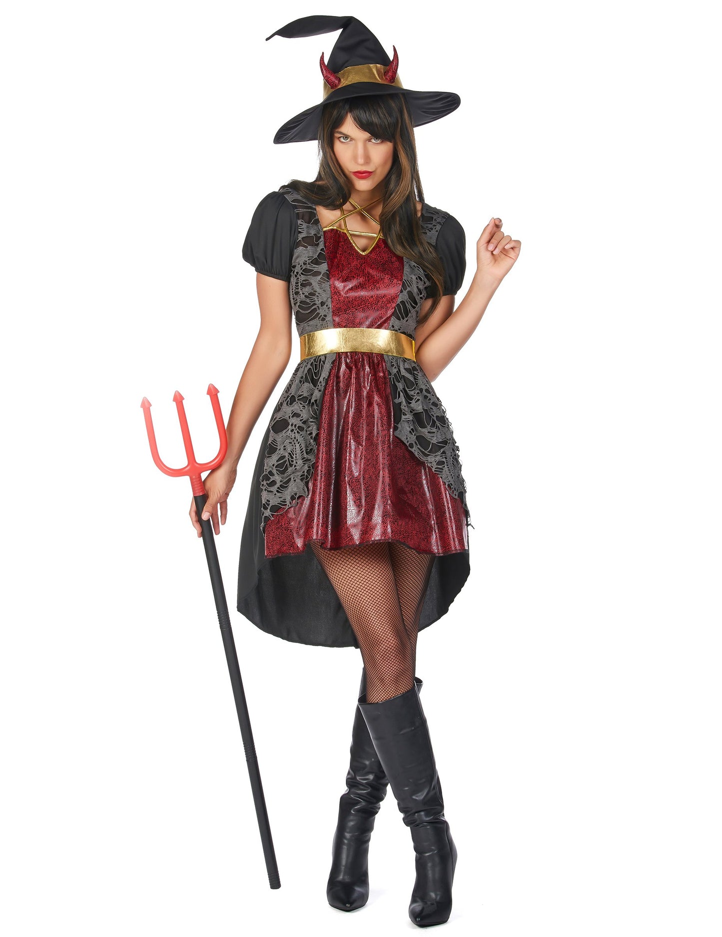 Dámský kostým zlé čarodějnice