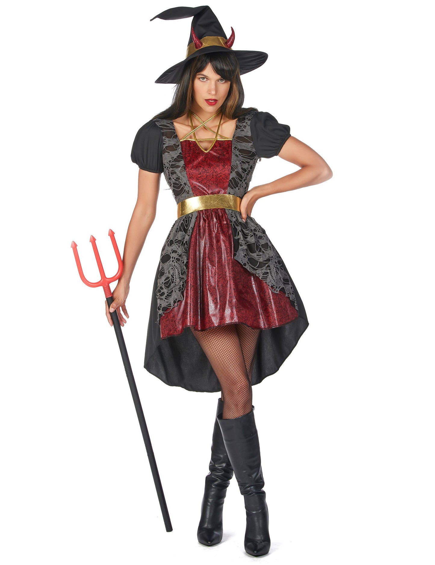 Dámský kostým zlé čarodějnice