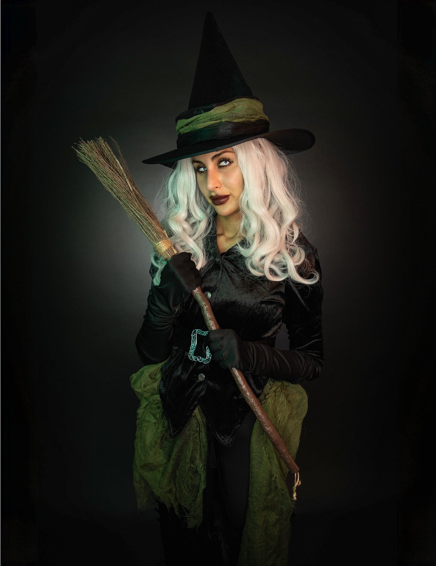 Kostým gotické čarodějnice pro dospělé