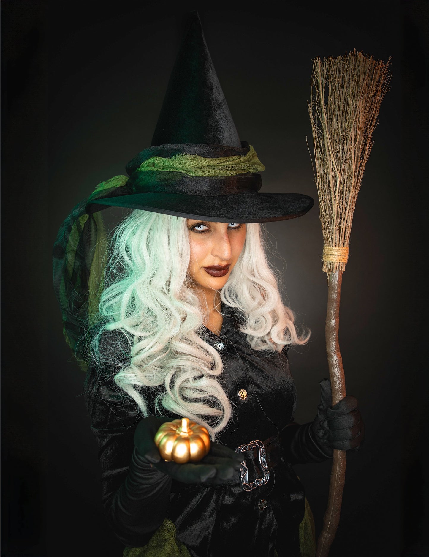 Kostým gotické čarodějnice pro dospělé