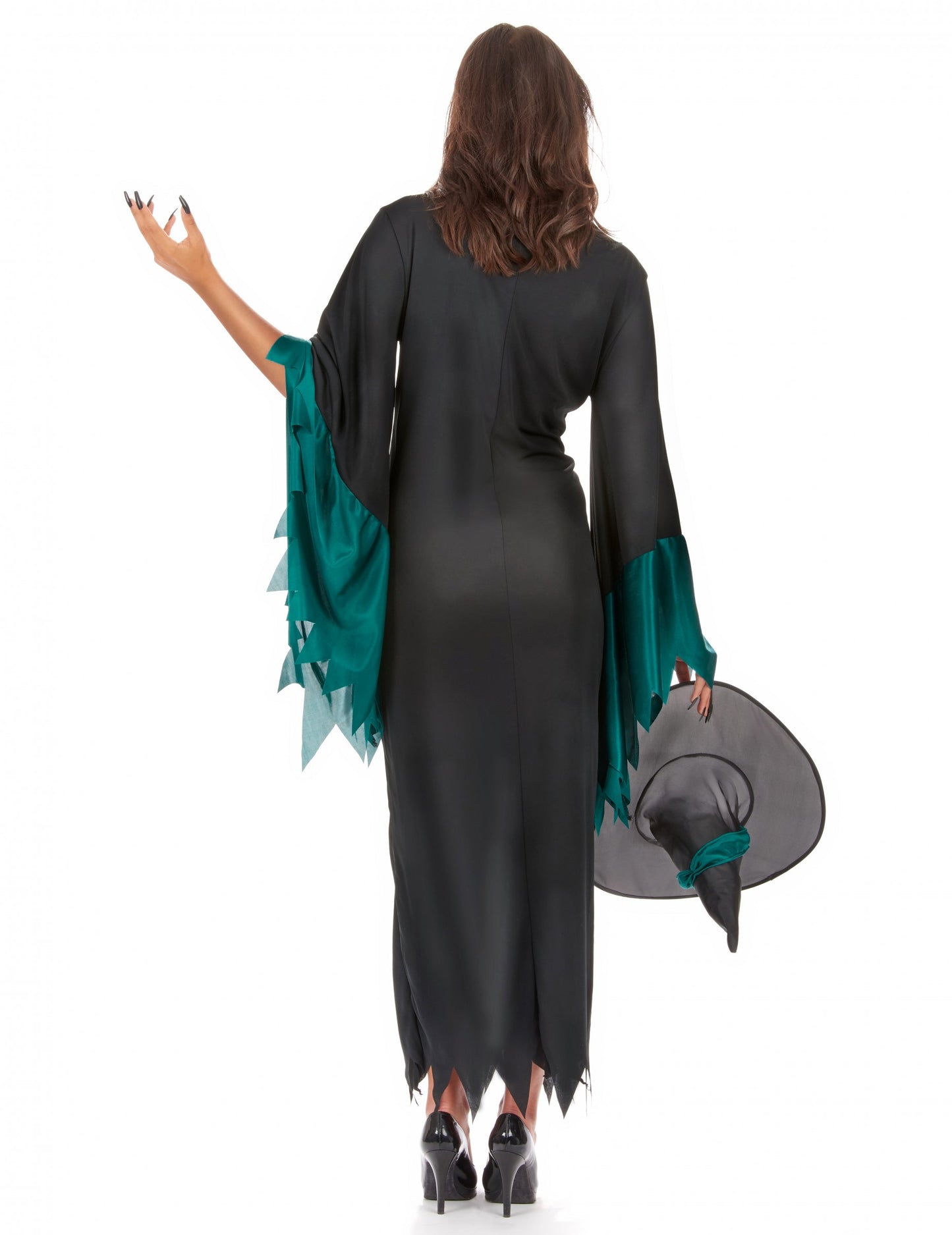 Dlouhý kostým čarodějnice pro ženy