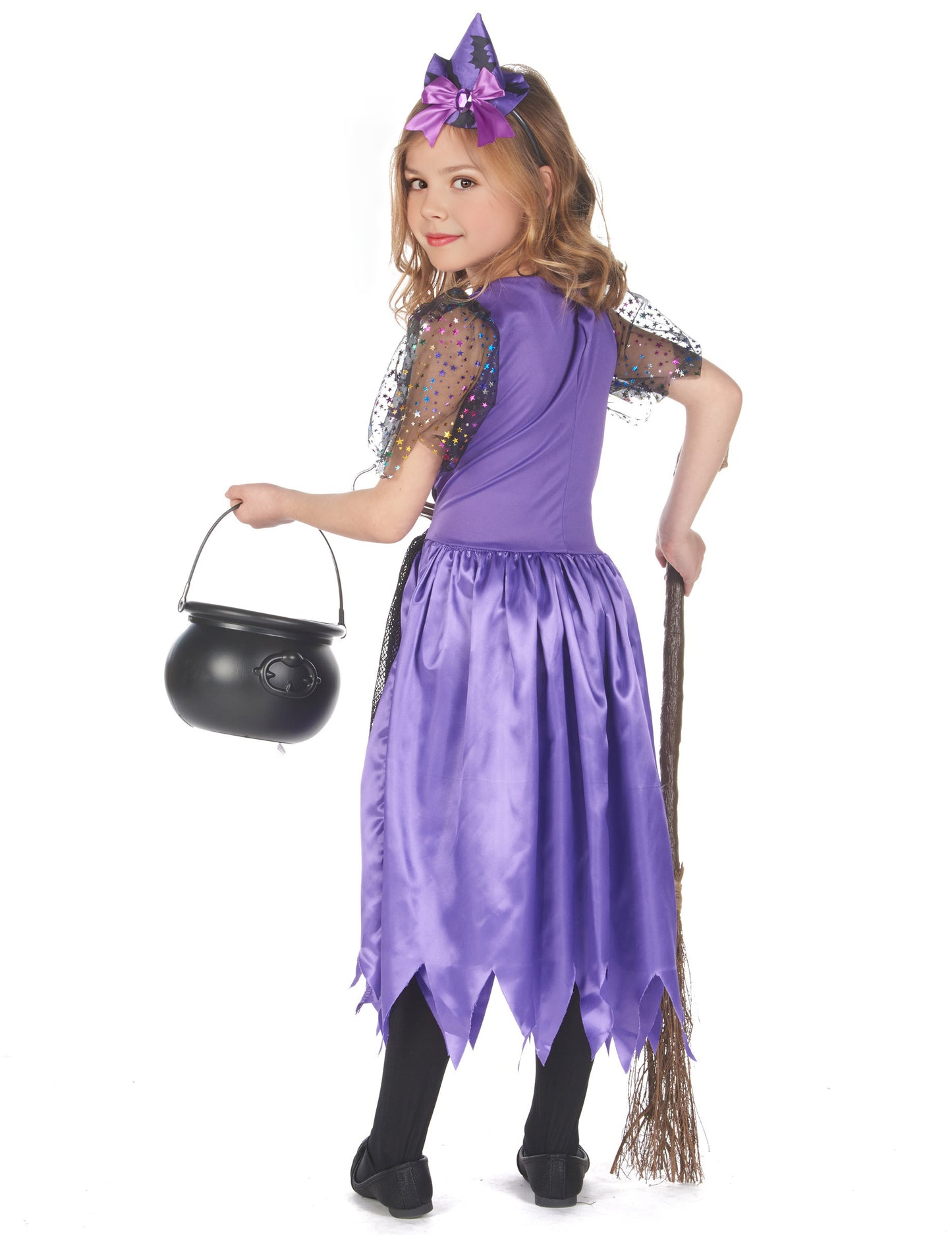 Dívčí kostým čarodějnice Hvězdný prach