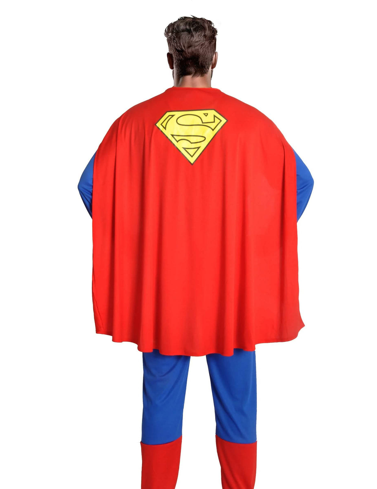 Pohled zezadu na plášť kostýmu Supermana DC Comics™