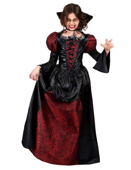 Elegantní dětský pár vampýrů kostým