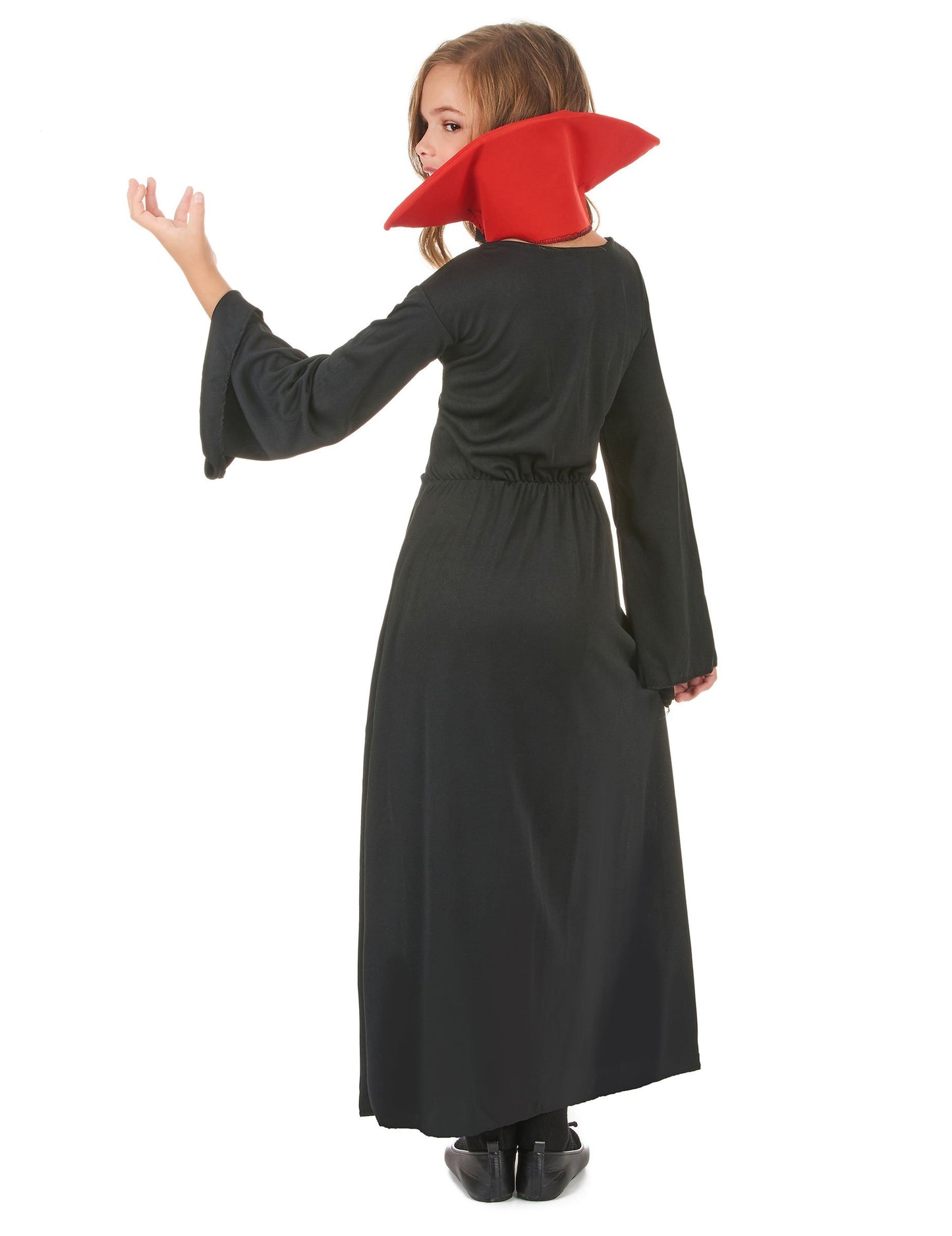 Dlouhý dívčí upírský kostým na Halloween