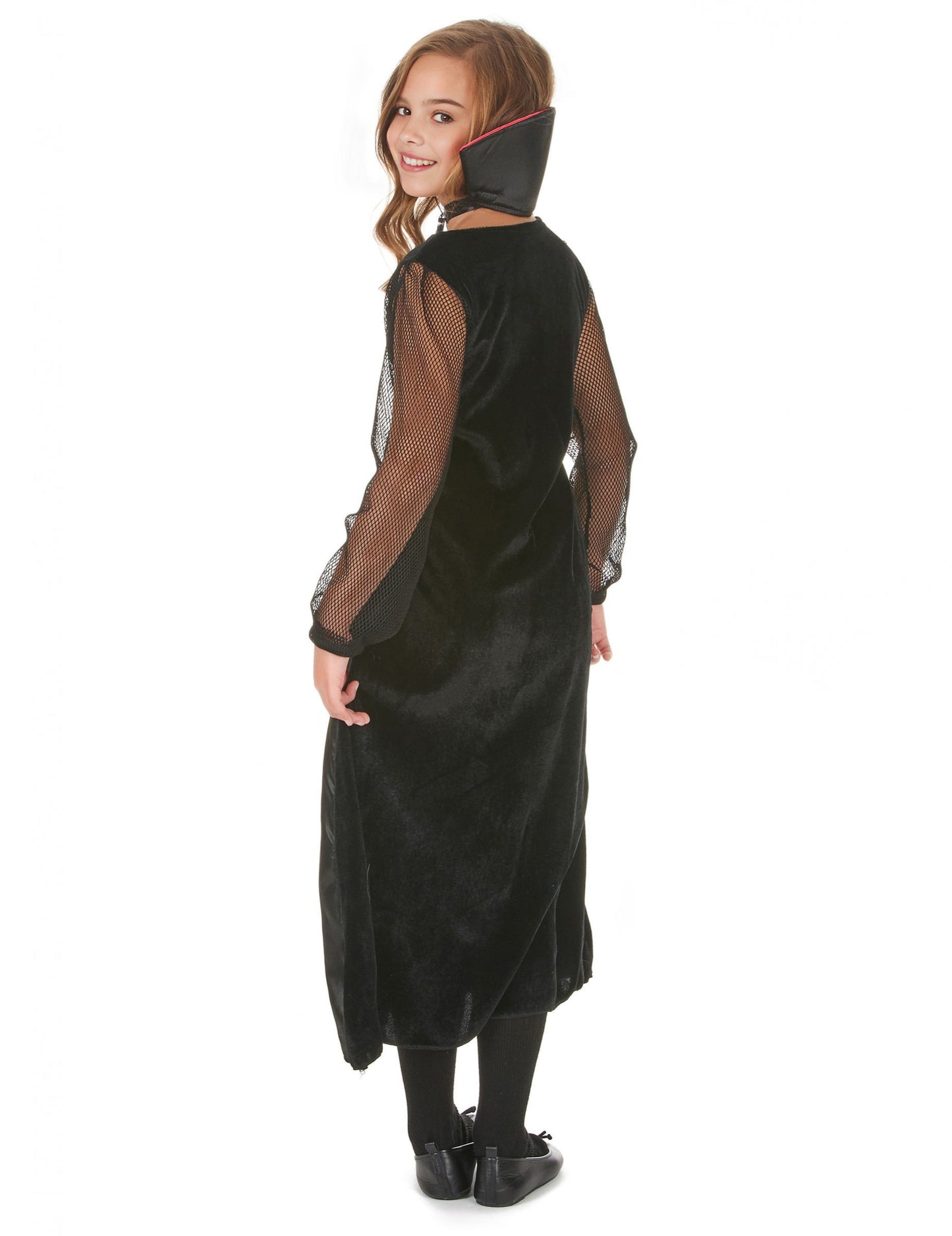 Dívčí saténový kostým upírky