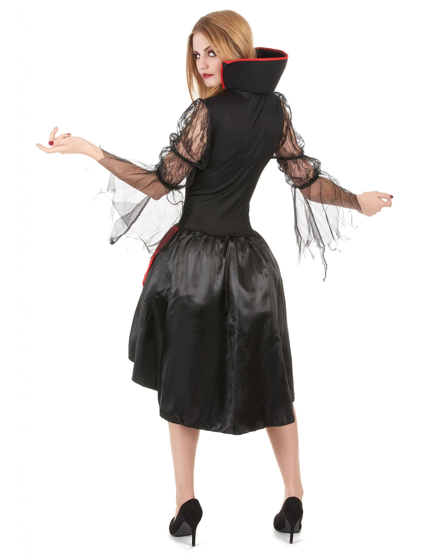 Dámský sexy kostým červené upírky