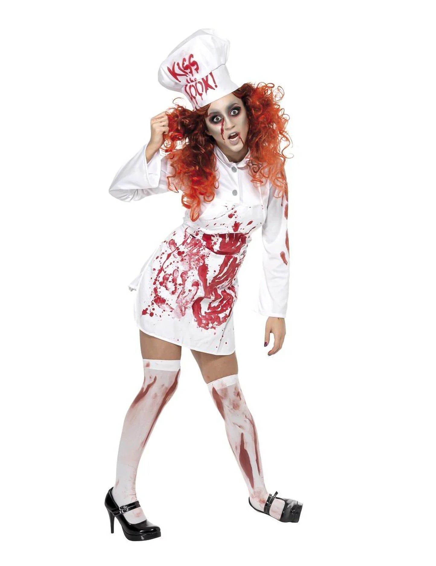 Halloweenská žena zombie kostým