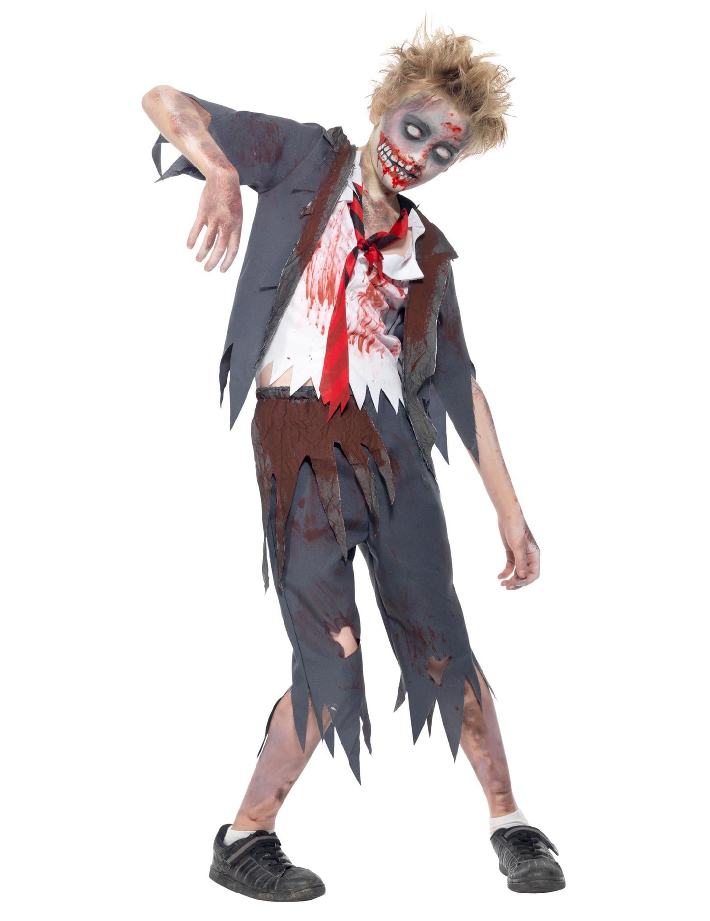 Halloweenský kostým zombie školáka