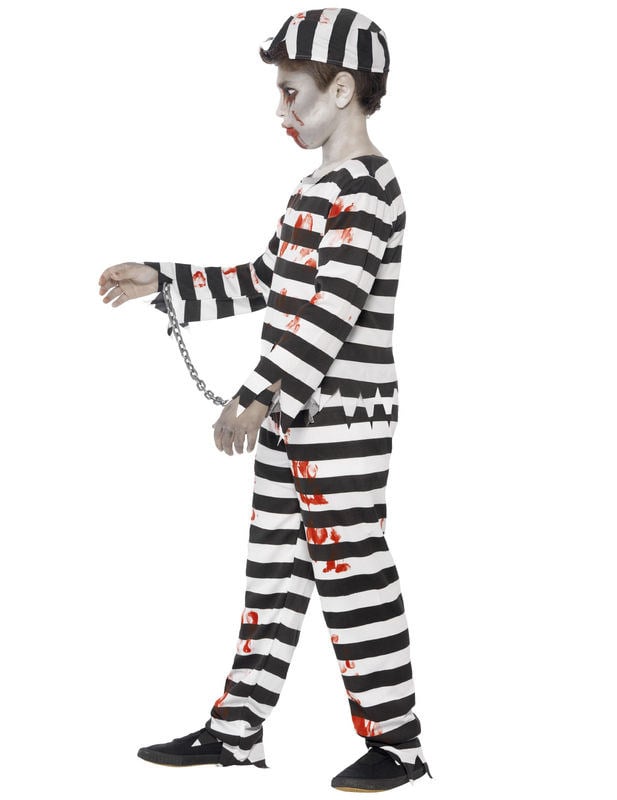 Halloweenský kostým zombie vězně pro chlapce