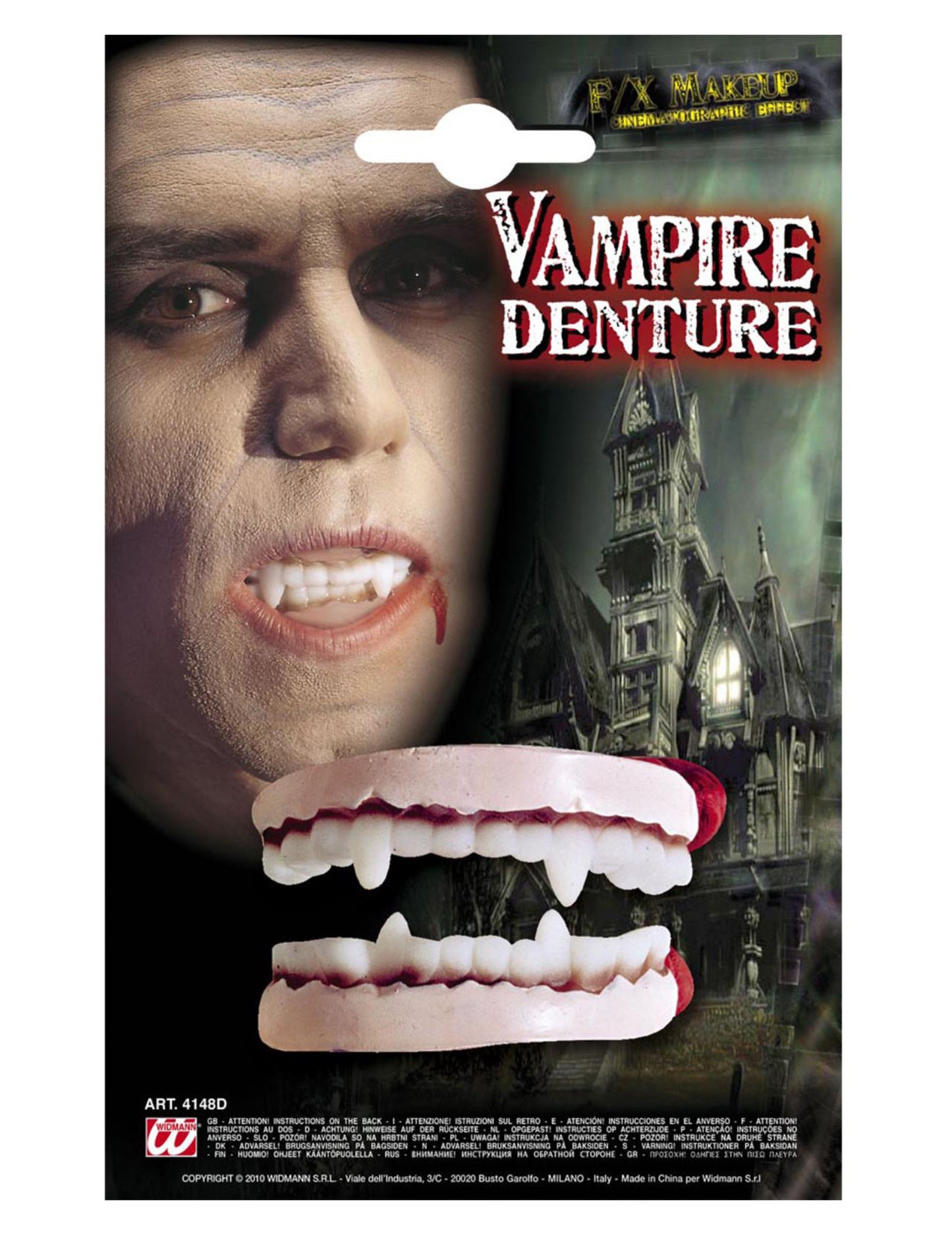 Halloween pro dospělé upíří zubní protézy