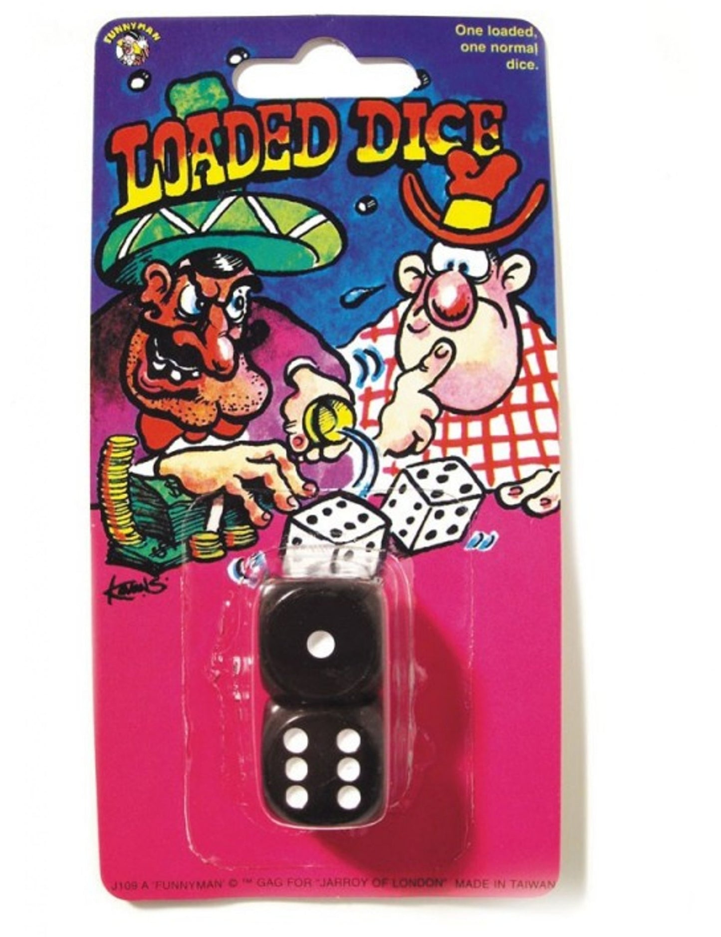 Falešné kostky - žertovné předměty a kanadské žertíky