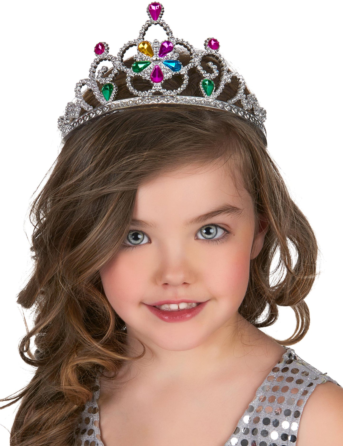 Vícebarevná princeznovská tiara pro dospělé i děti