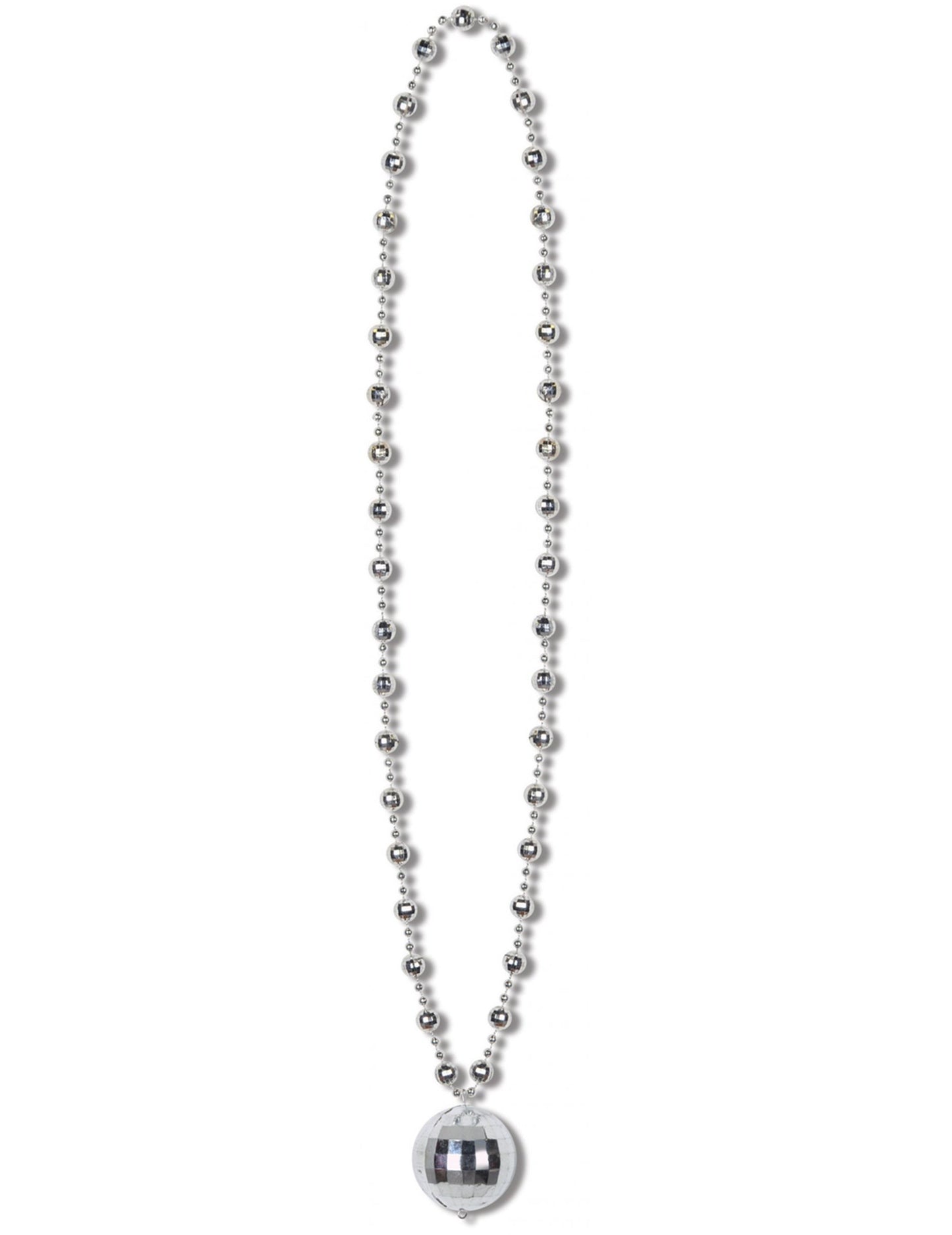 Stříbrný náhrdelník s disko koulí