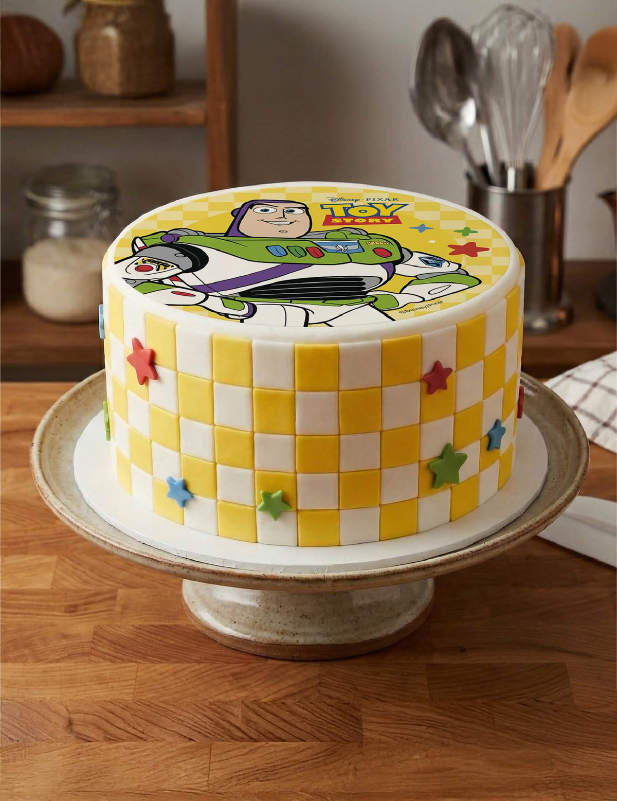 Jedlý papír na dort Buzz Rakeťák Toy Story™ 20 cm