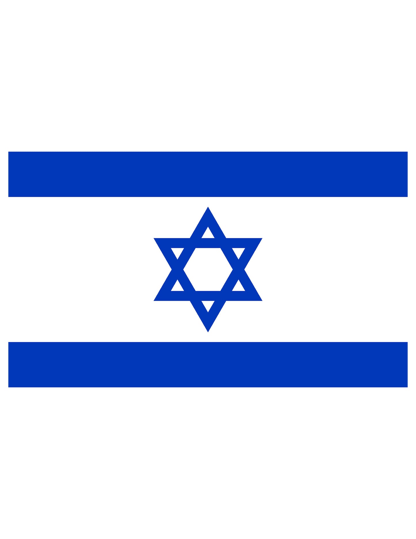 Vlajka Izraele z tkaniny 150 x 90 cm
