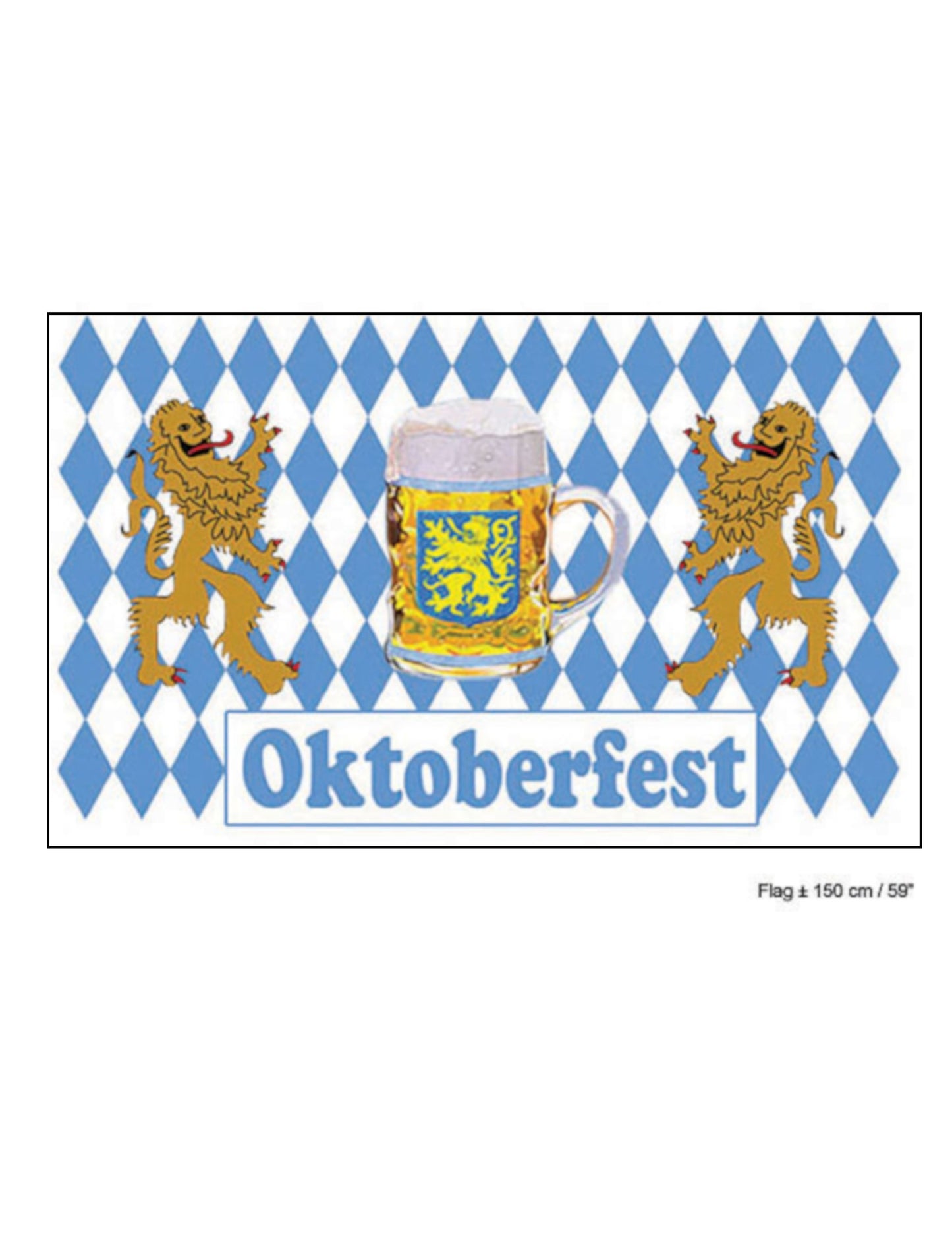 Vlajka Oktoberfestu 40 x 60 cm