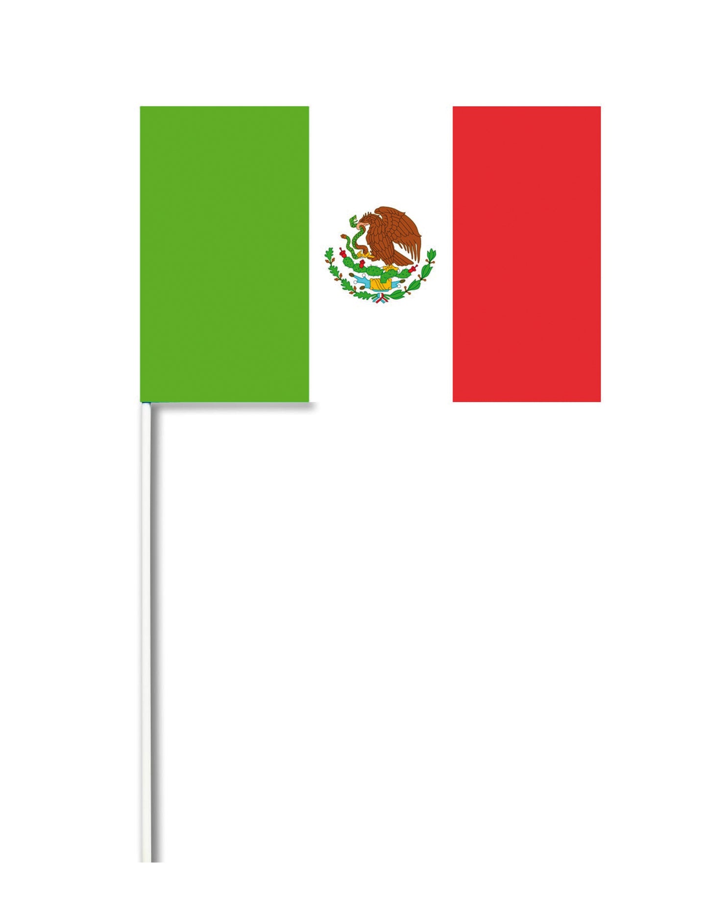 Mexico Paper Flag 14x21 cm