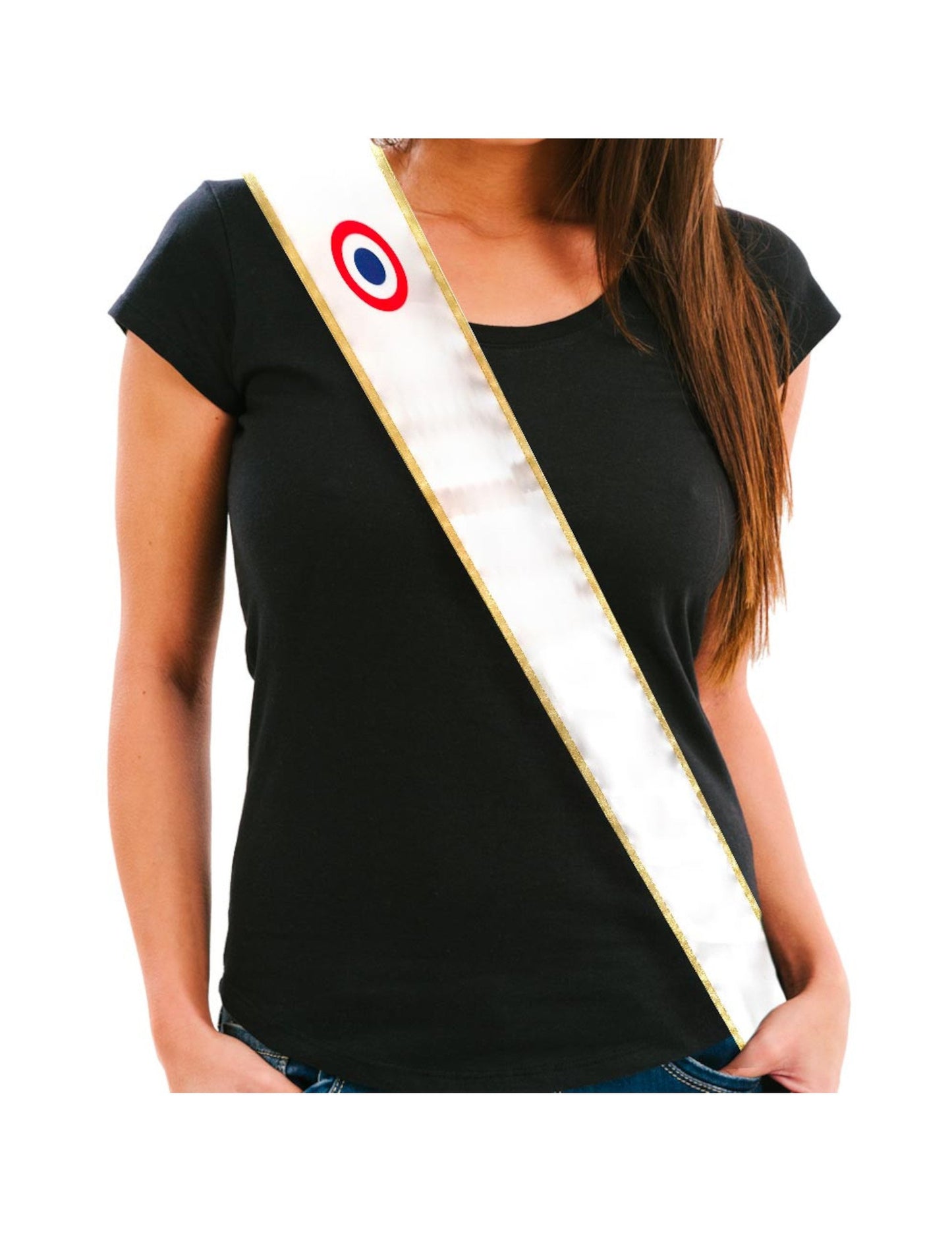 Prázdný trikolórní šátek