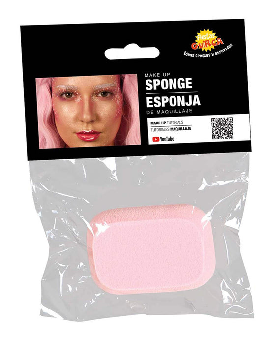 Emballage de l'éponge à maquillage professionnelle pour adulte rose