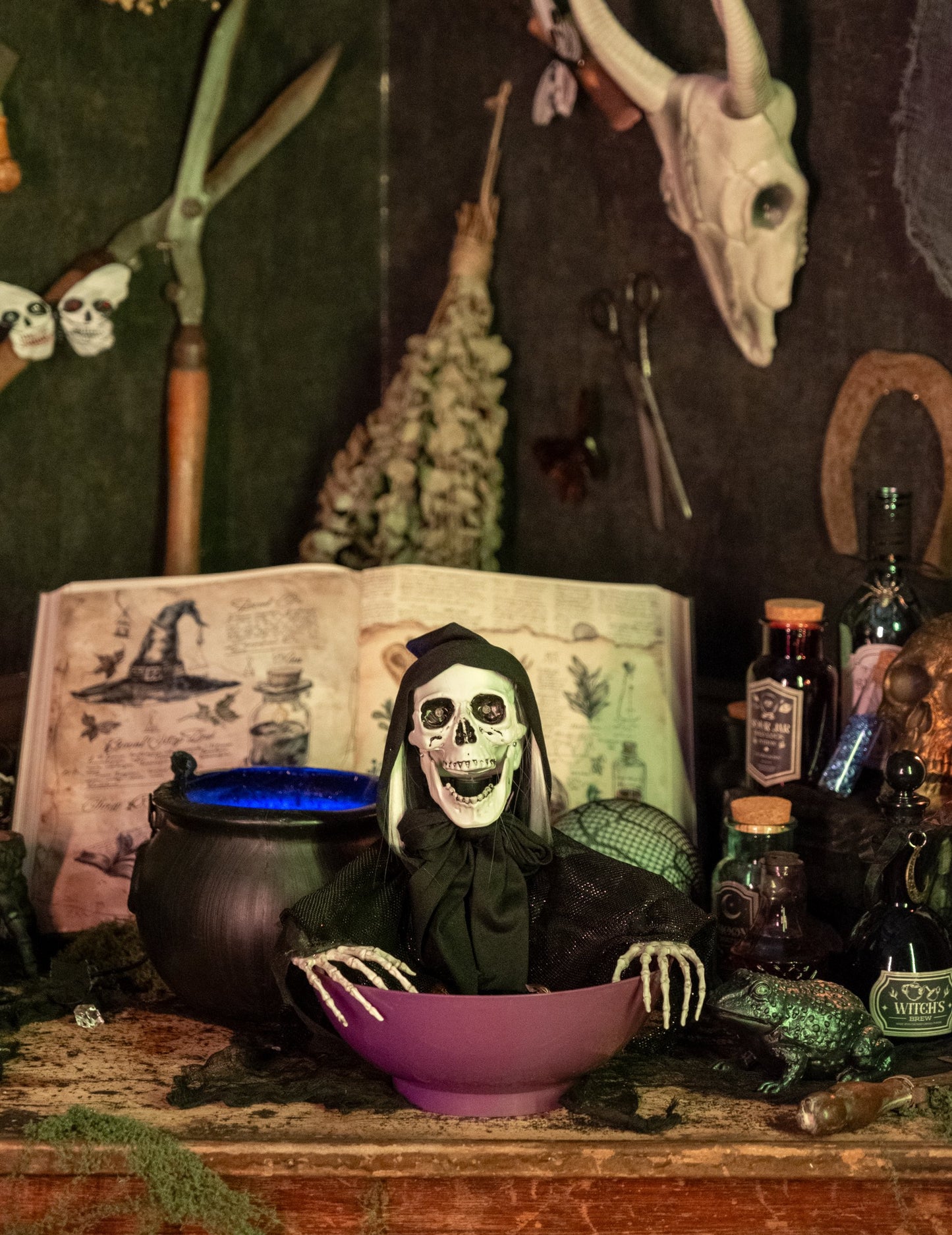 Smrtka se světelnou miskou 52 cm