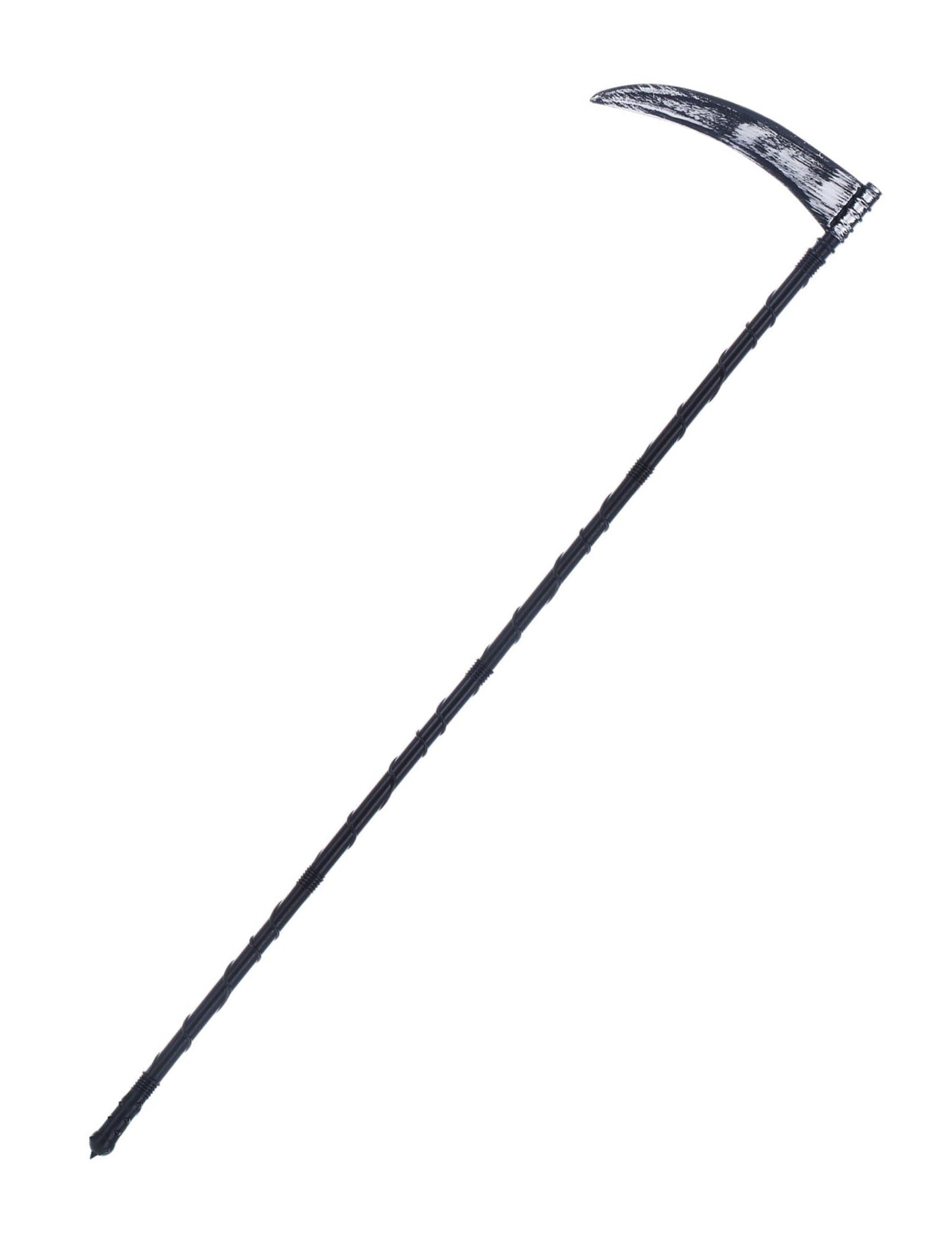 Pohled na halloweenskou plastovou kosu