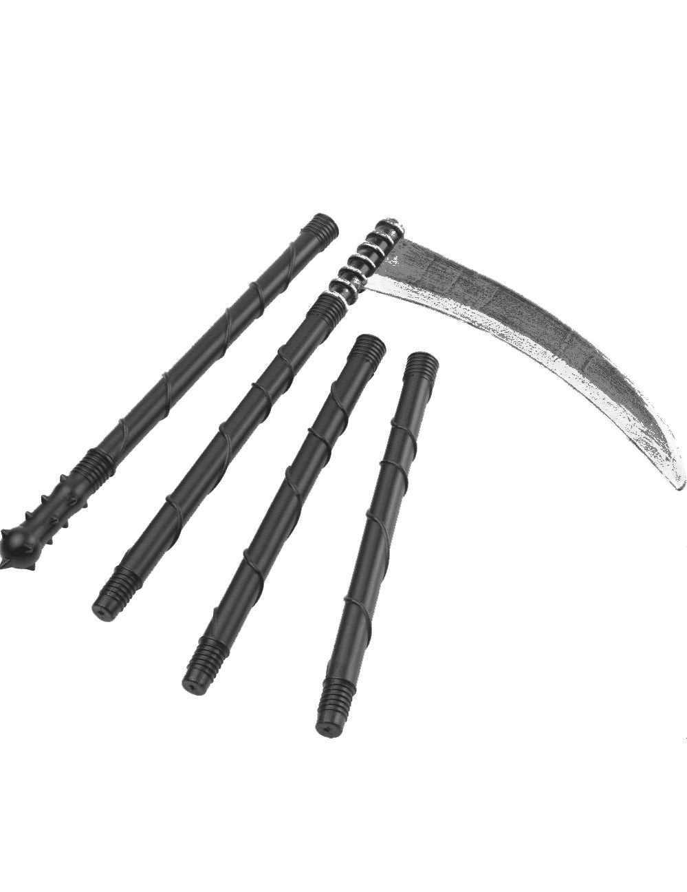 Halloweenská plastová falešná 138 cm