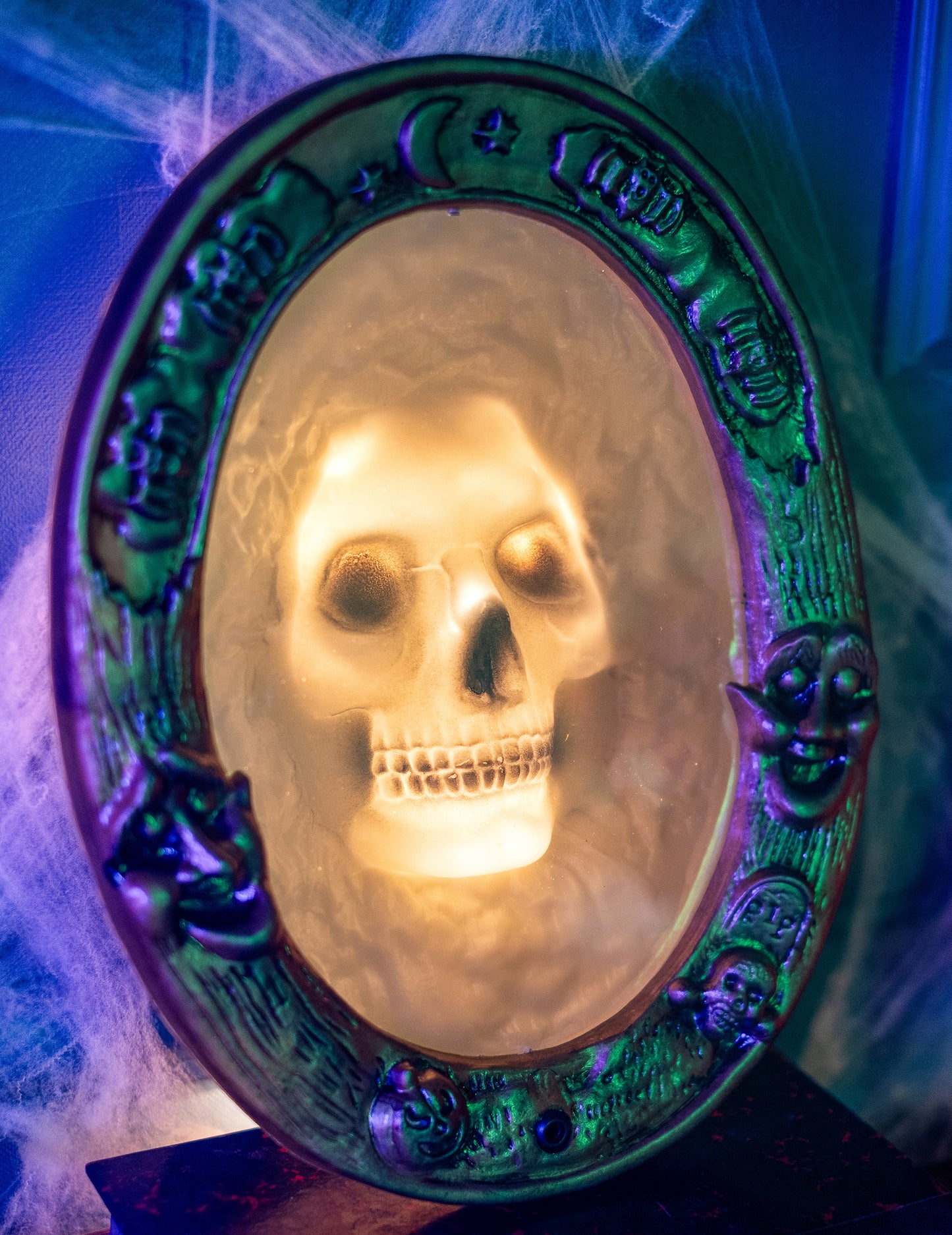 Halloweenské zvukové zrcadlo 31,5 x 25 cm