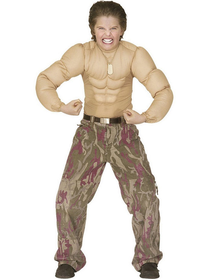 Falešný svalnatý dětský trup