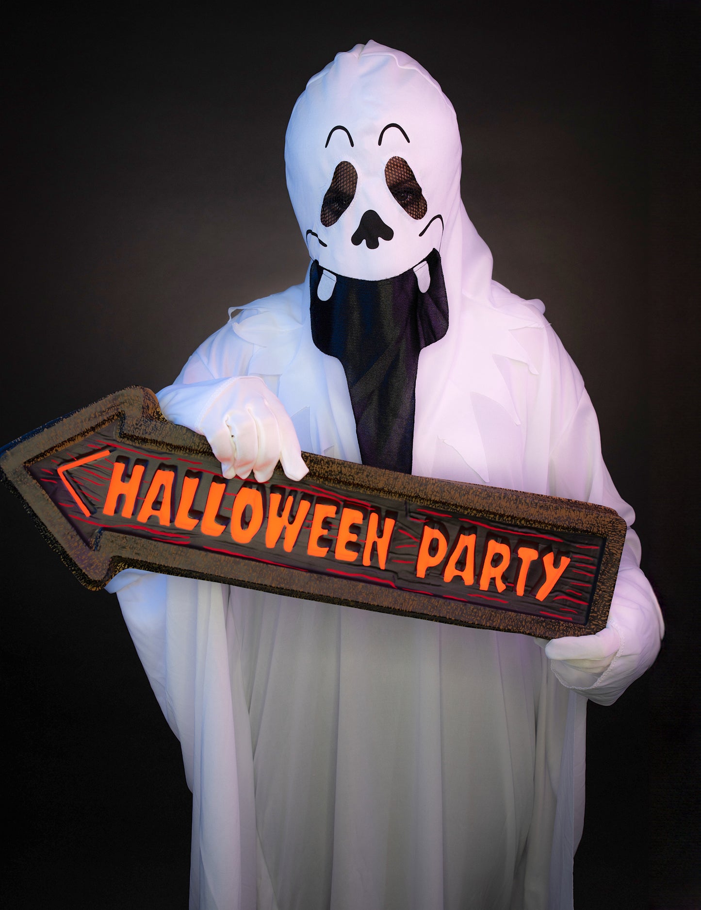 Halloween párty znamení šipka