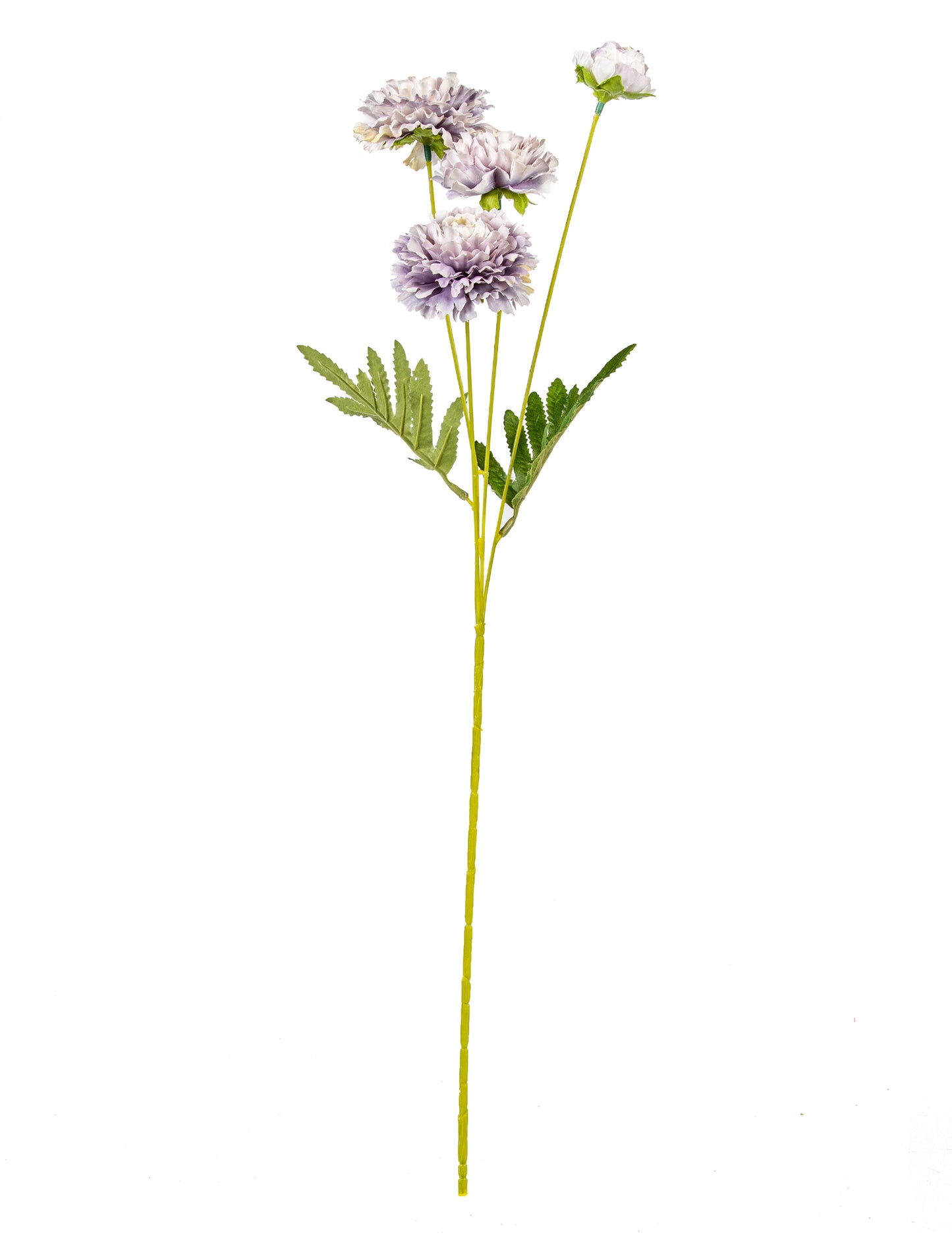 Umělé květy cínie šeříku na stonku 61 cm venkovská výzdoba