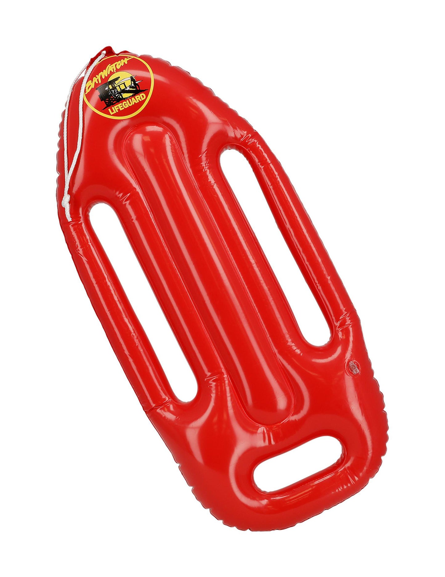 Vue de profil du flotteur gonflable Alerte à Malibu