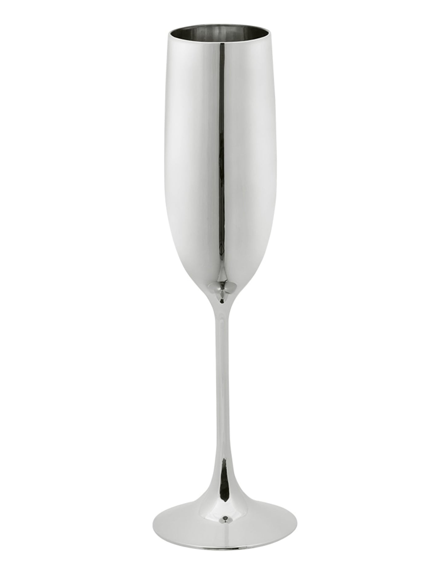 Flûte à champagne pour fête argentée