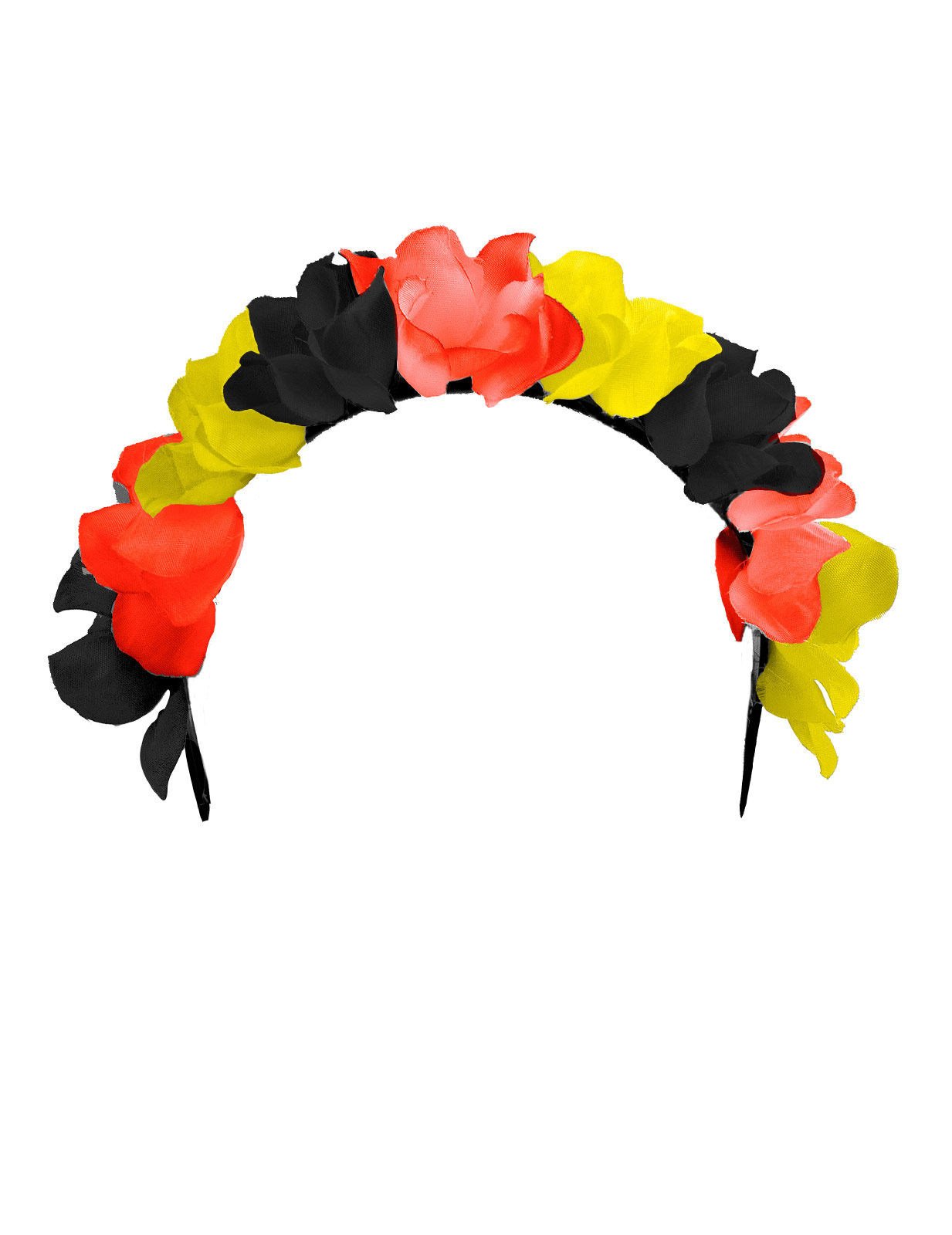 Čelenka pro německé fotbalové fanoušky černá, červená, žlutá