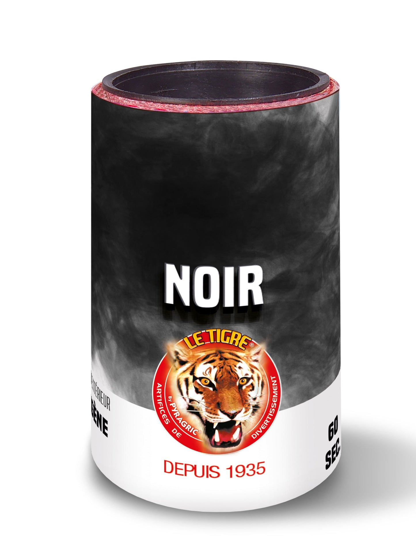 Dýmovnice v černé nádobě, 45 sekund