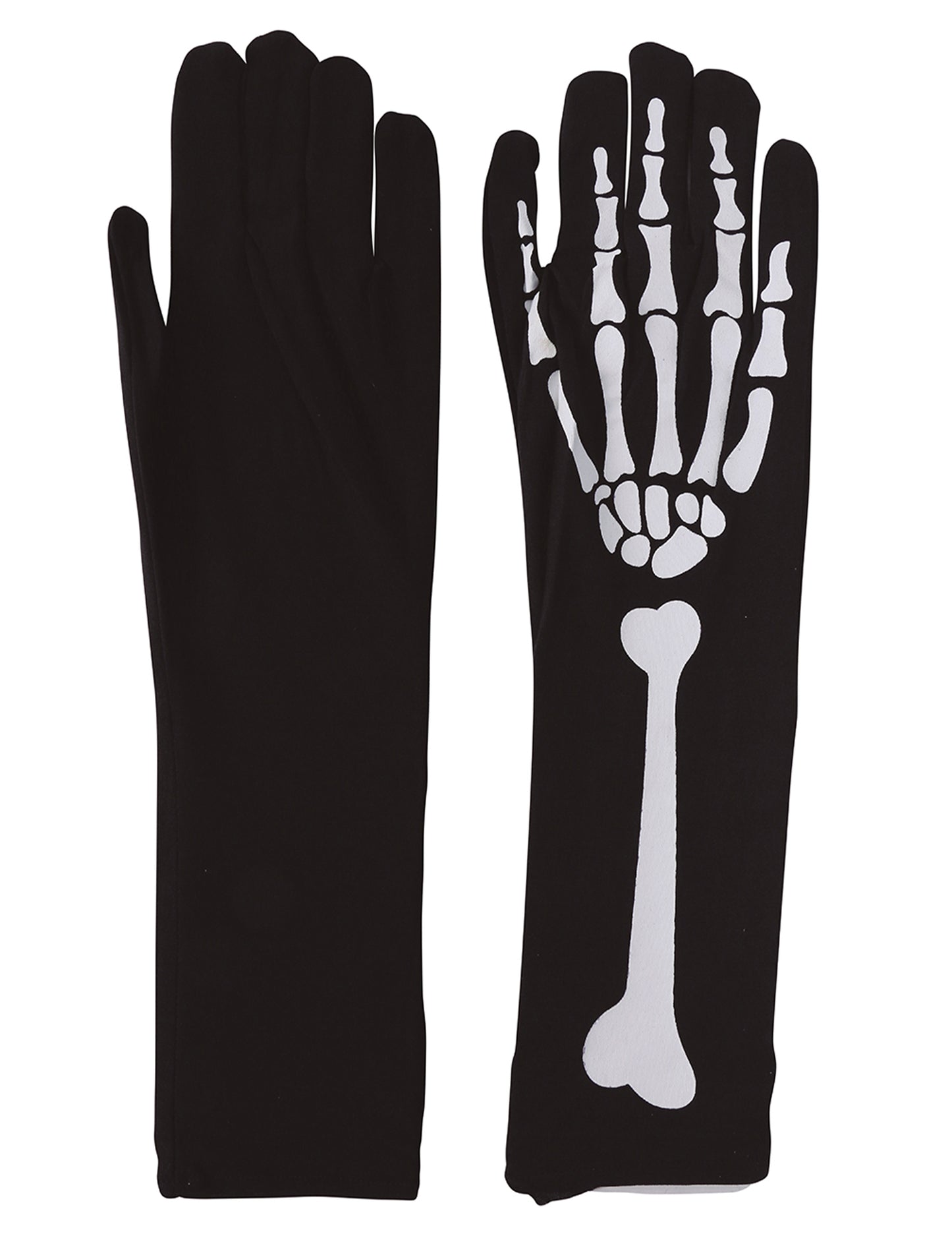 Dámské skeletové rukavice