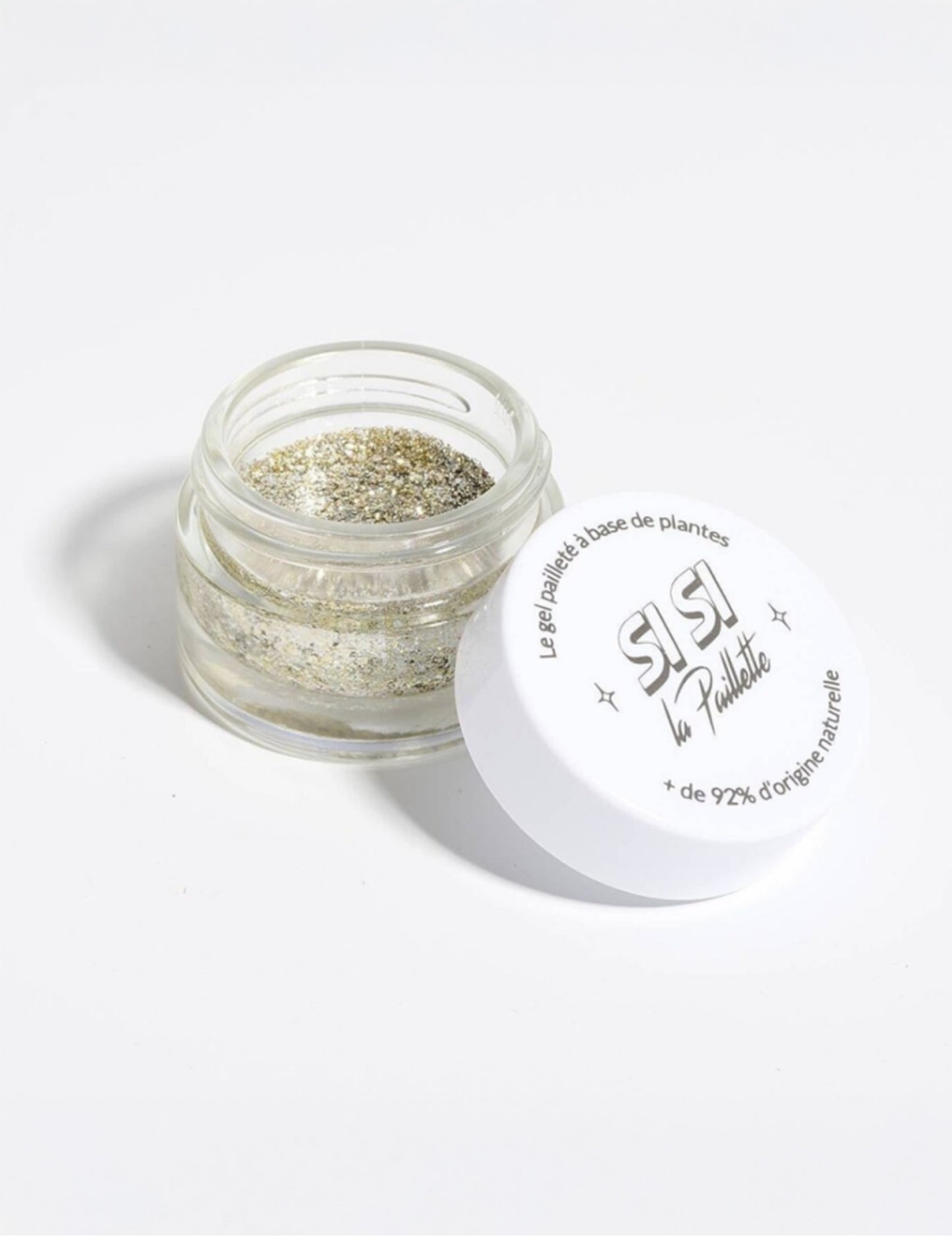 Gel pailleté argenté Runway Si si la paillette 10 ml