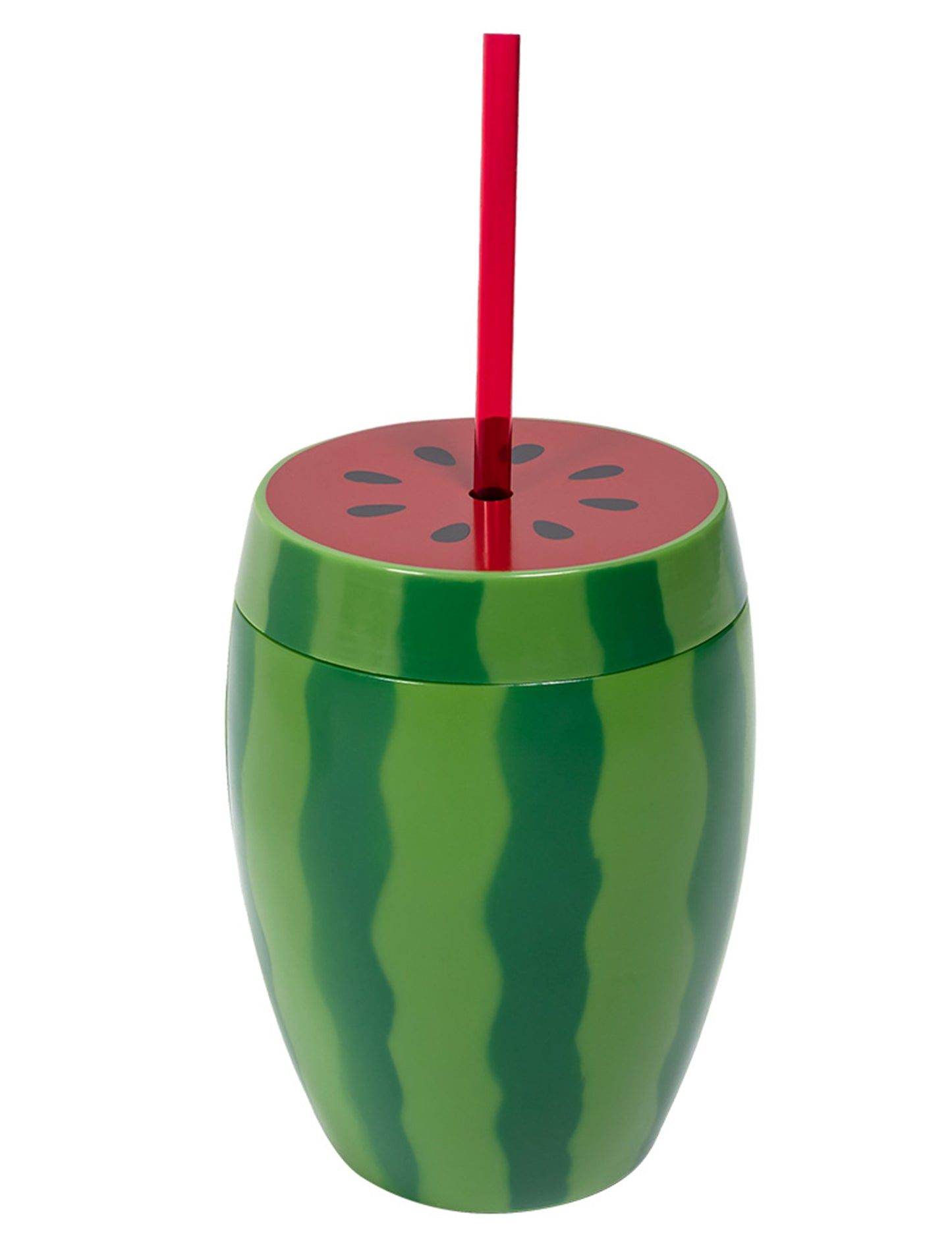 Gobelet pastèque avec paille