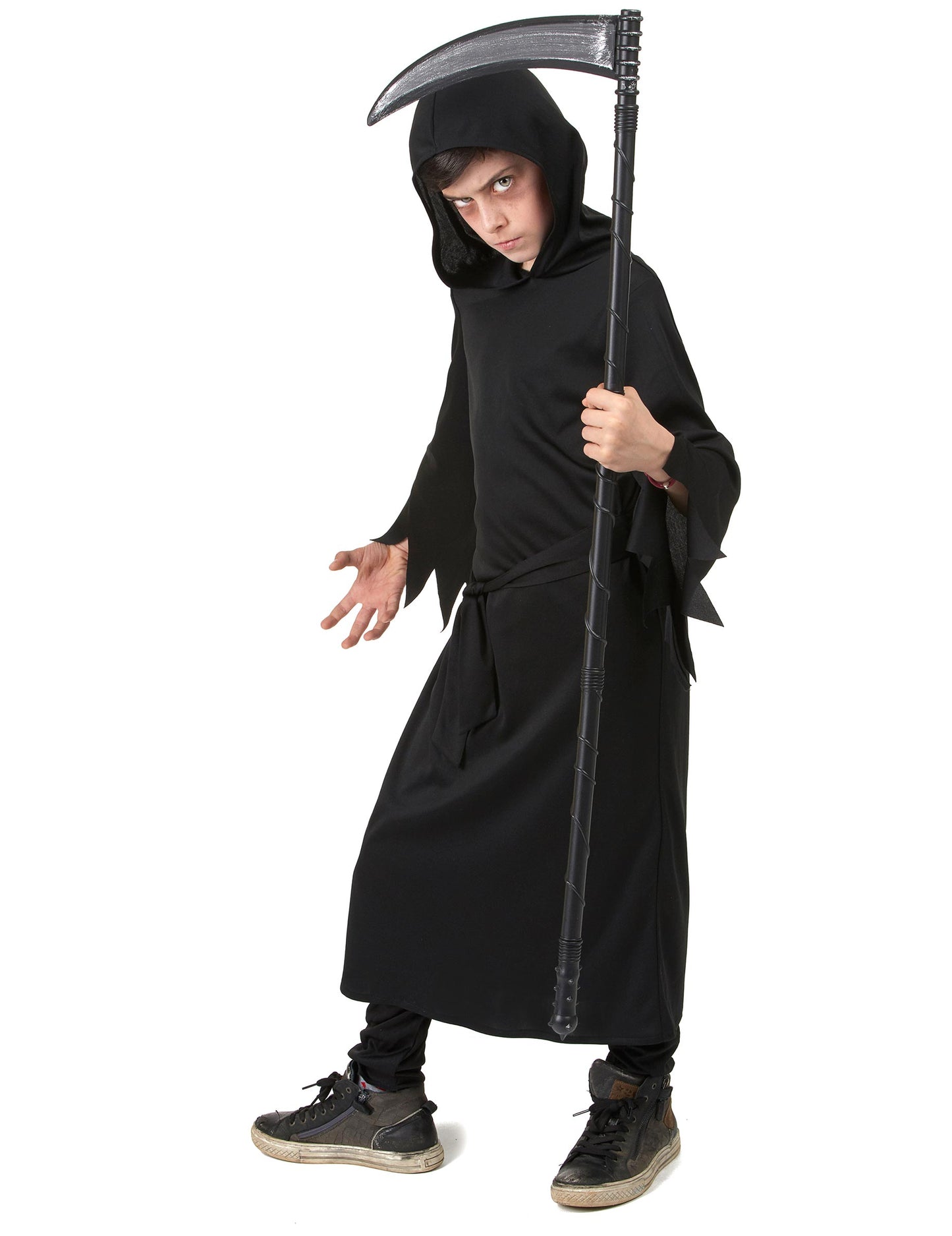 Halloweenský kostým dětského žně soul reapera