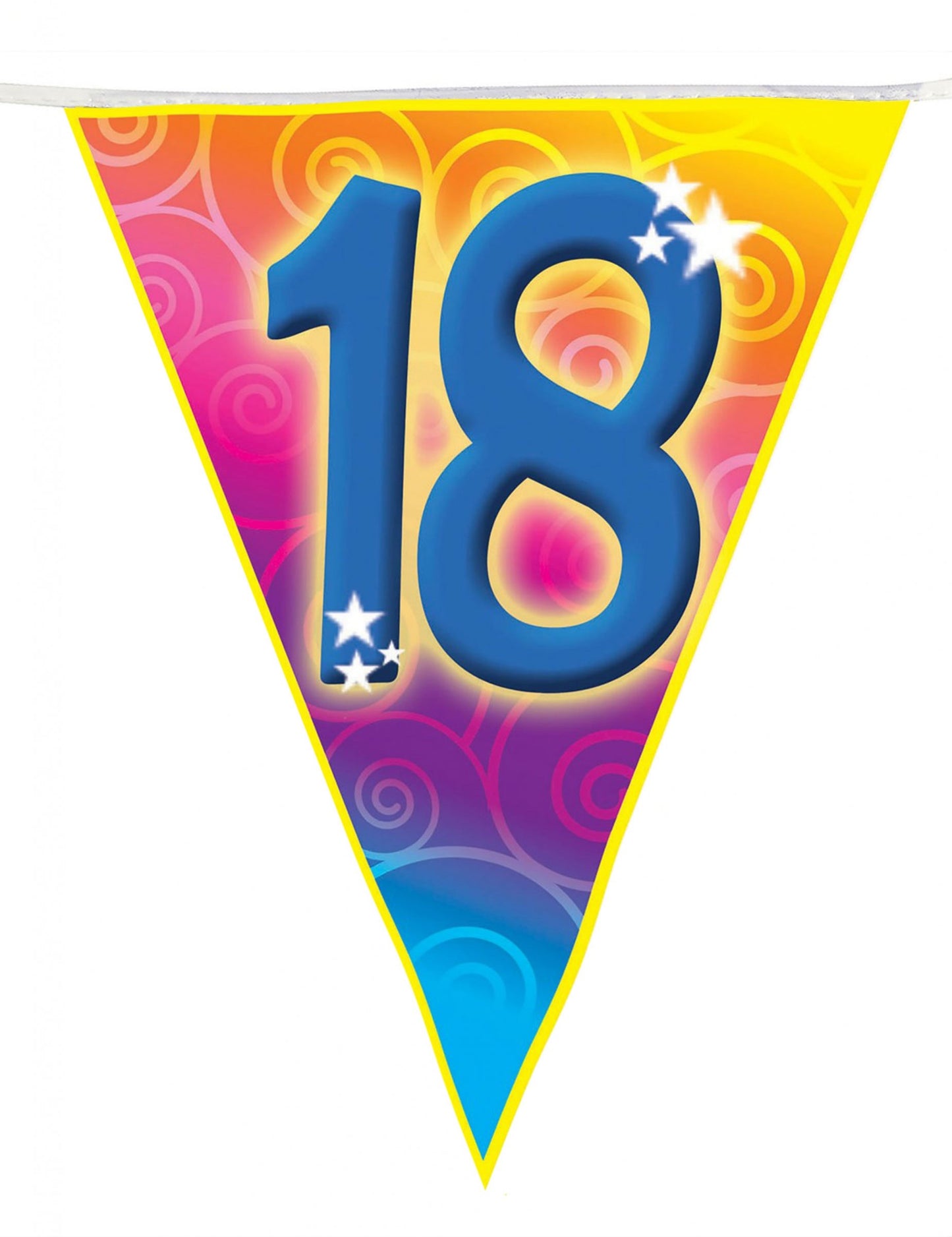 Girlanda s 18letou vlajkou, 5 m