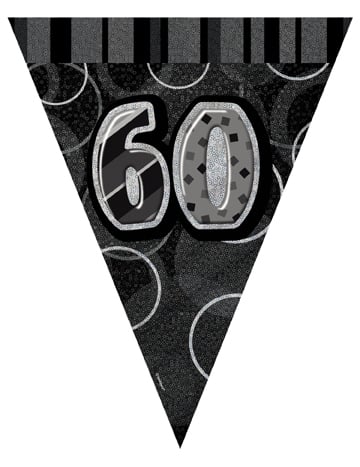 Bunting 60 let pro dospělé šedé a černé