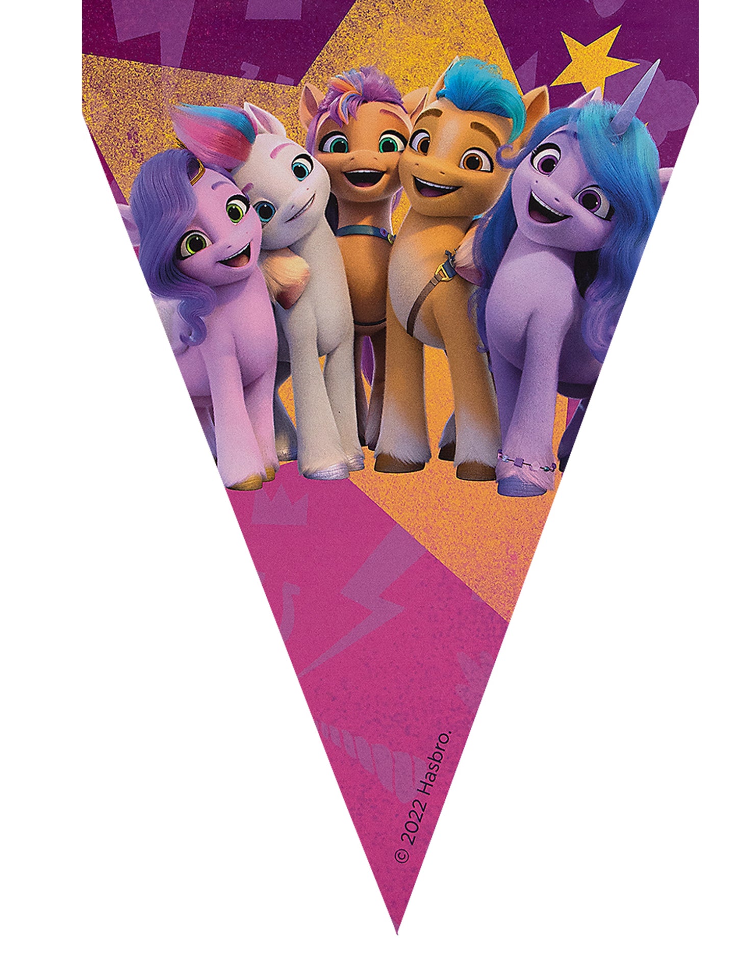 Vlajková girlanda My Little Pony™ 3m
