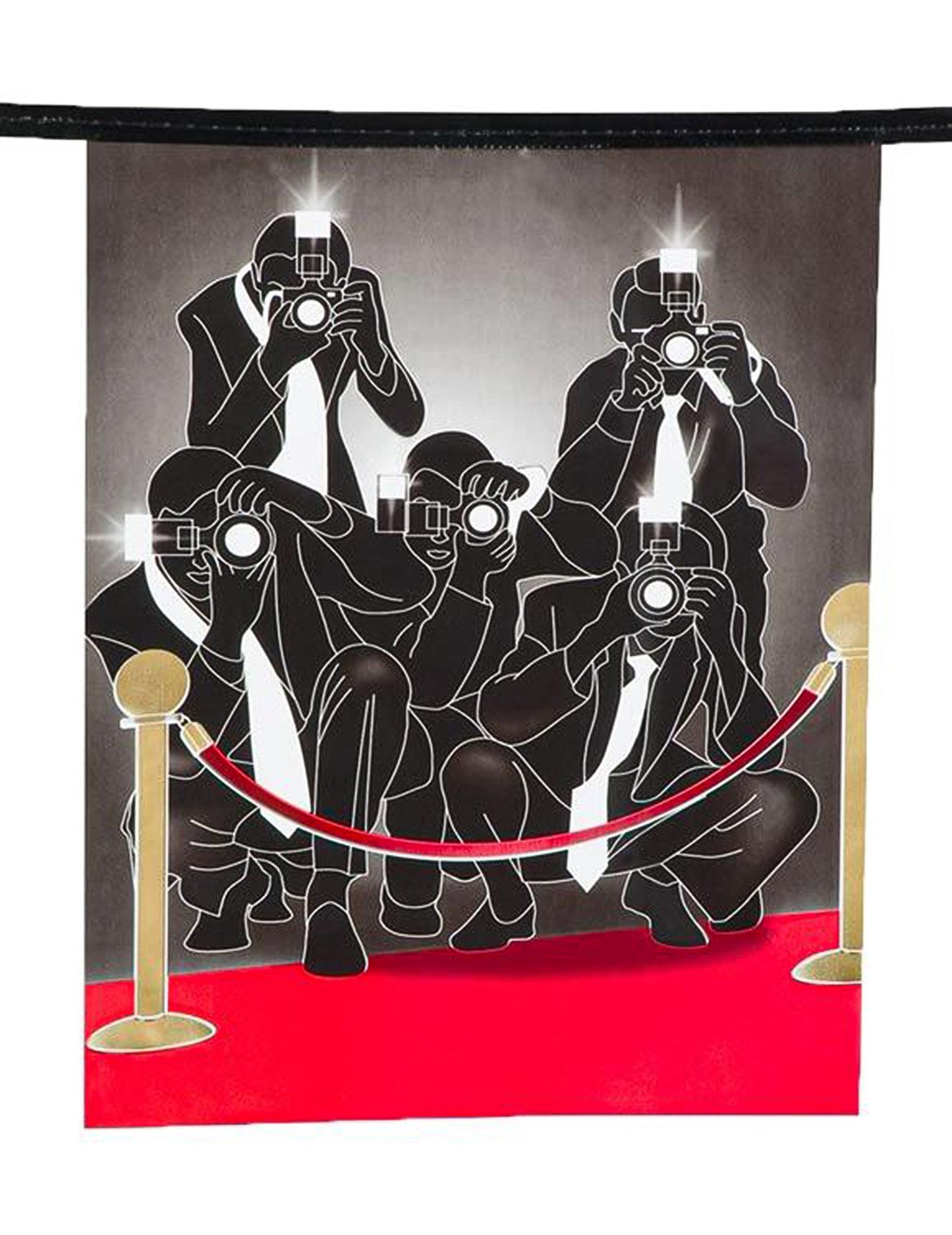 VIP girlanda papírová vlaječka 6 m dekorace do kina