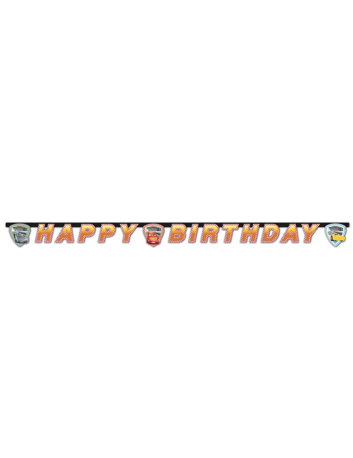 Přehled girlandy Happy Birthday Cars 3™