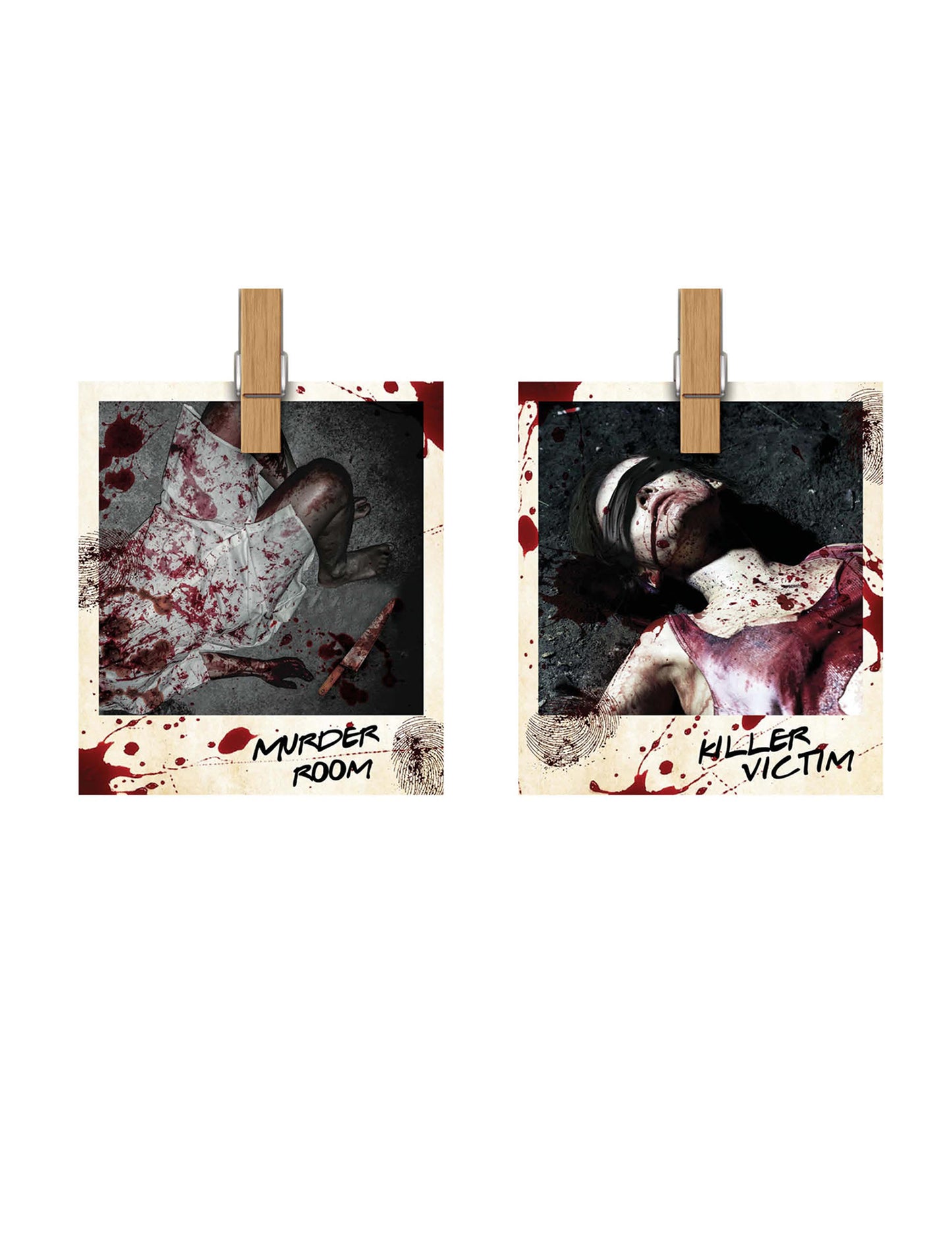 Girlanda z fotografického papíru pro místo činu 2,74 m