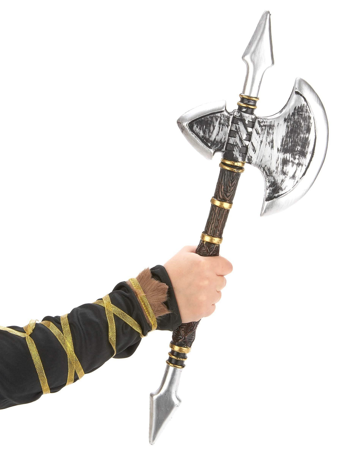 Uchopení vikingské sekyry s hroty
