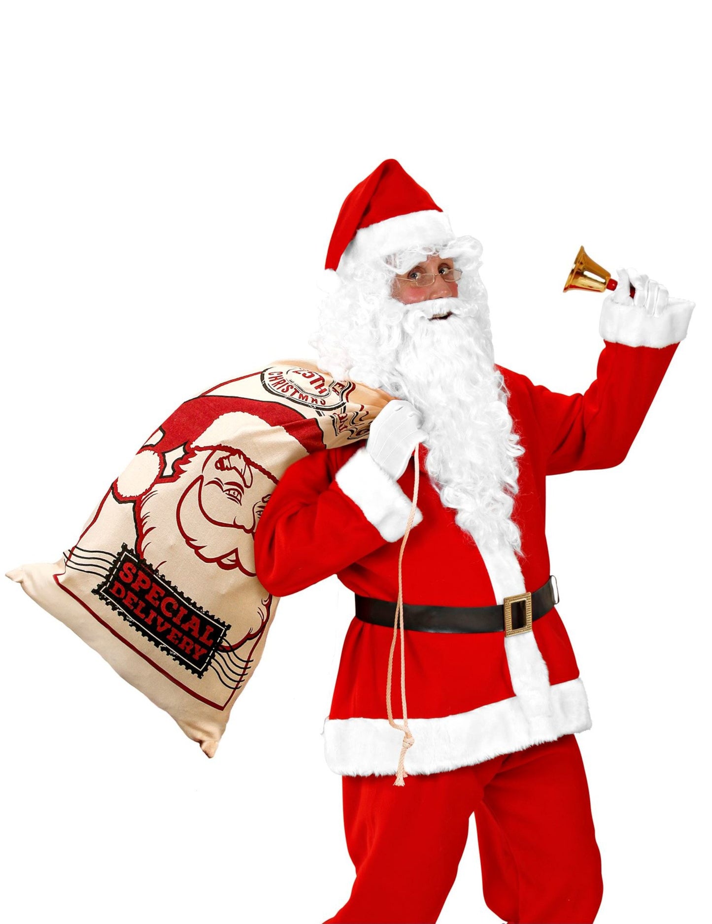 Jutová vánoční kapuce 50 x 80 cm